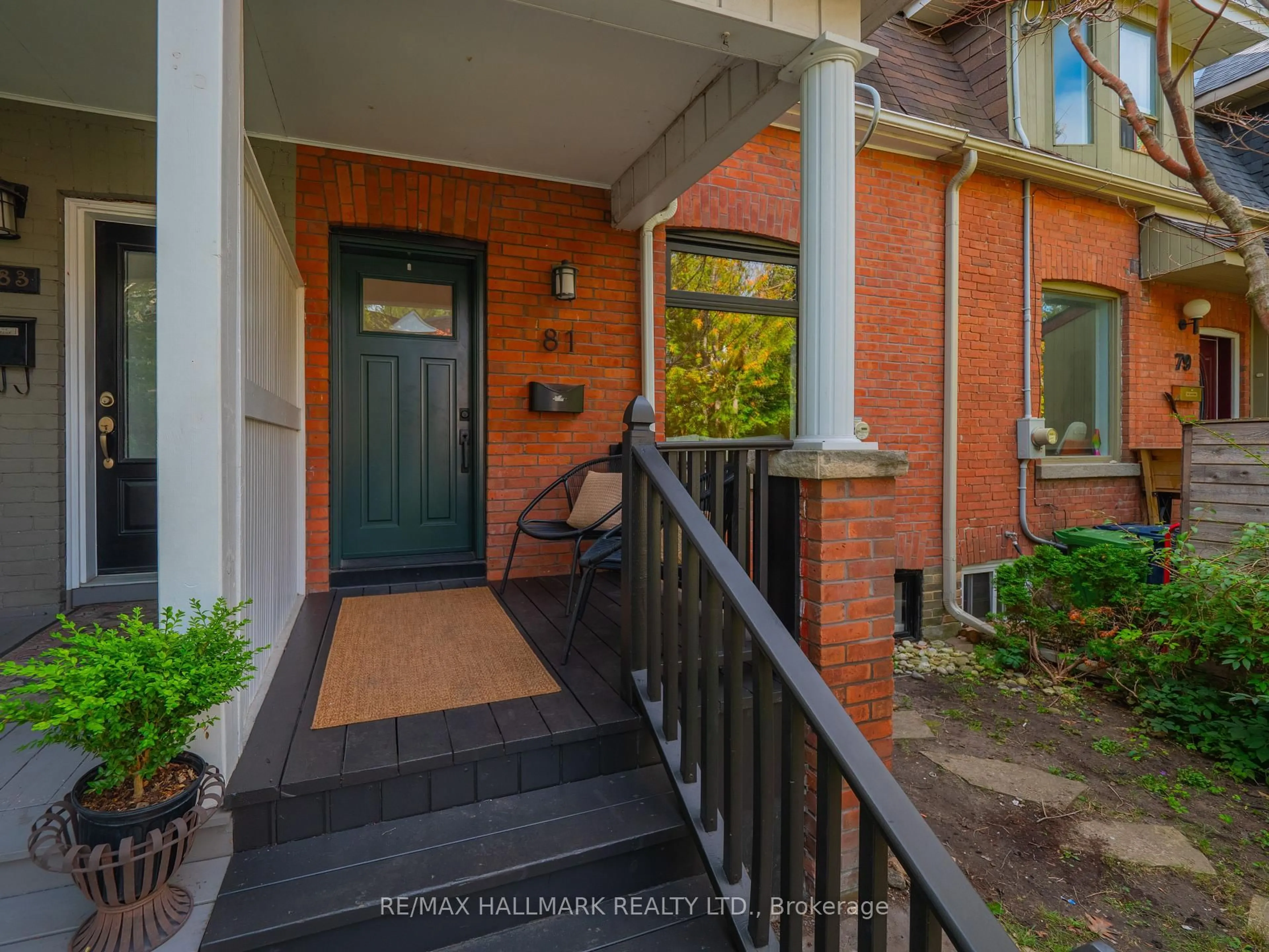 Indoor entryway for 81 Frizzell Ave, Toronto Ontario M4J 1E2