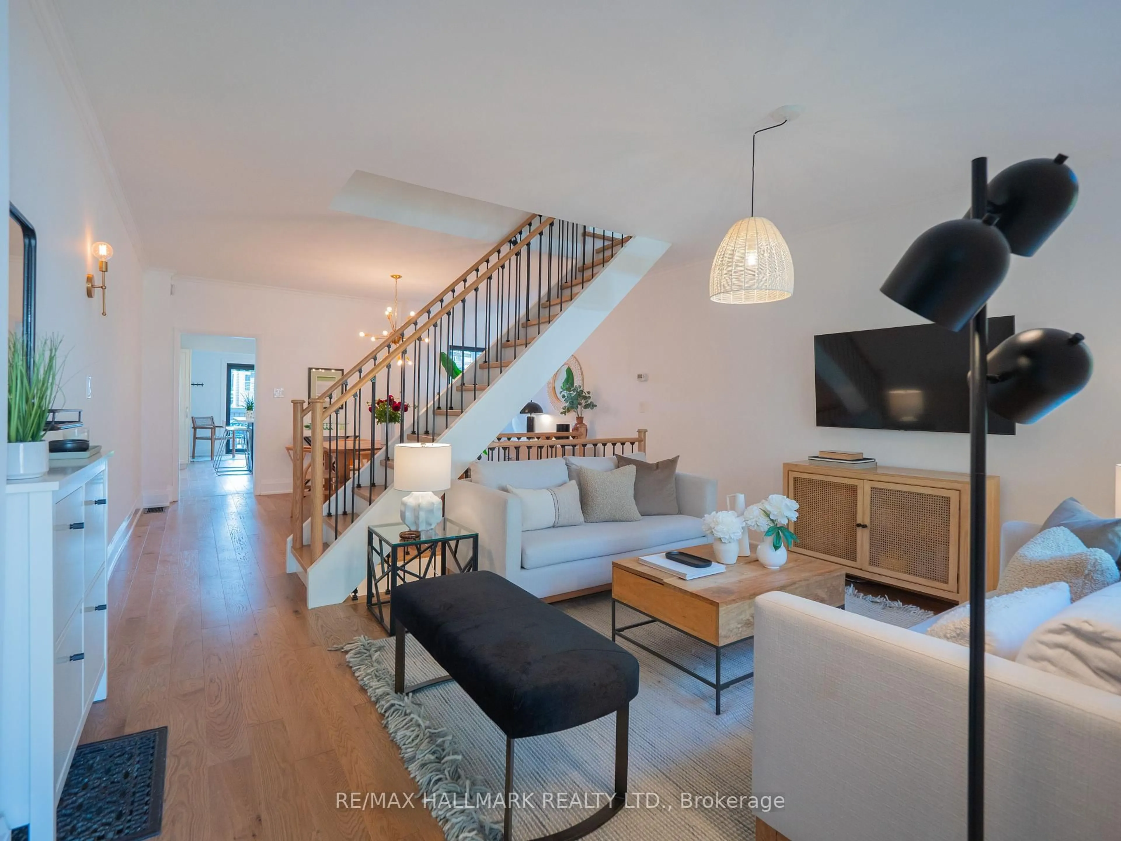 Living room with furniture, unknown for 81 Frizzell Ave, Toronto Ontario M4J 1E2