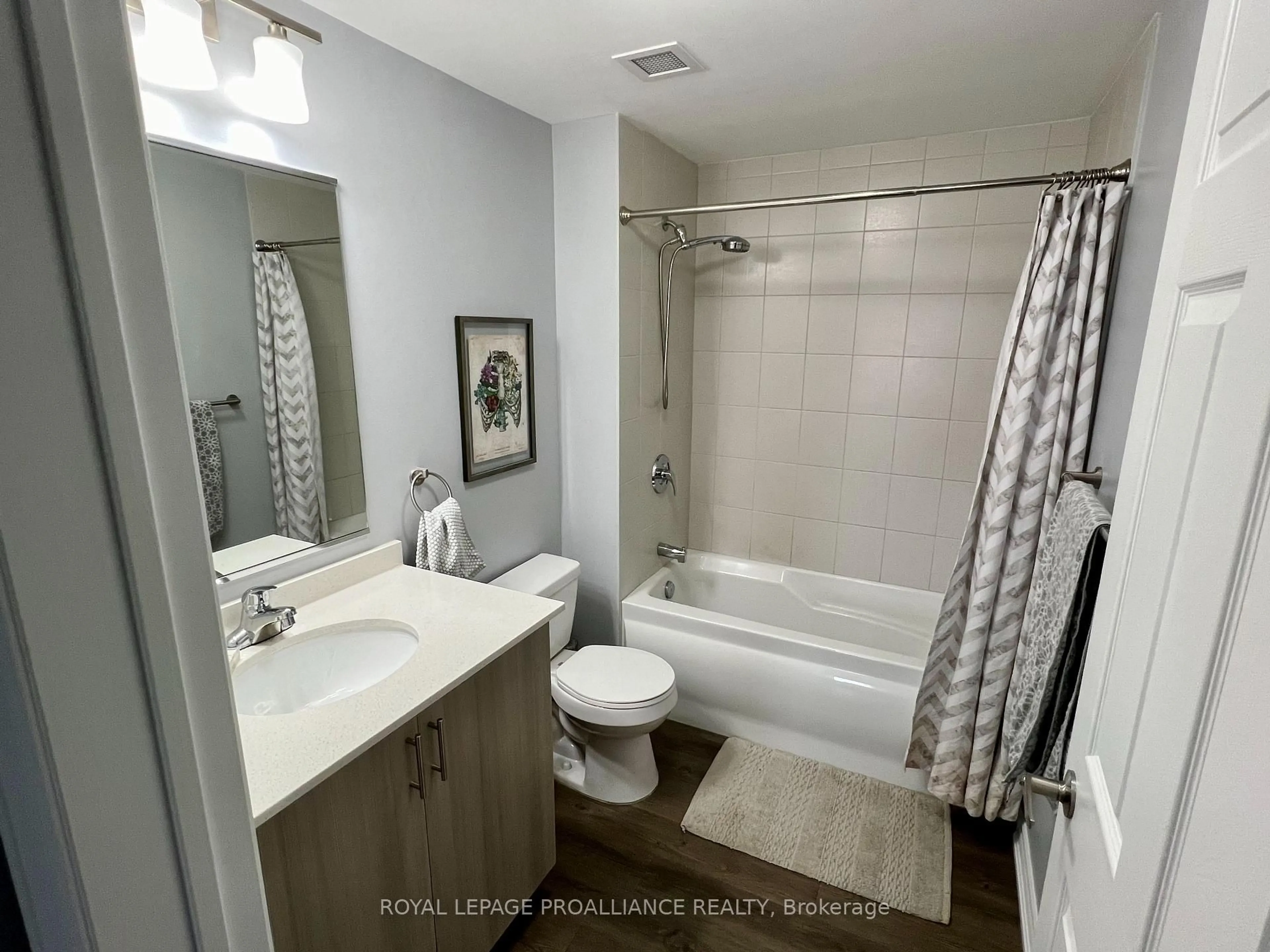 Standard bathroom, ceramic/tile floor for 290 Liberty St #302, Clarington Ontario L1C 0V5