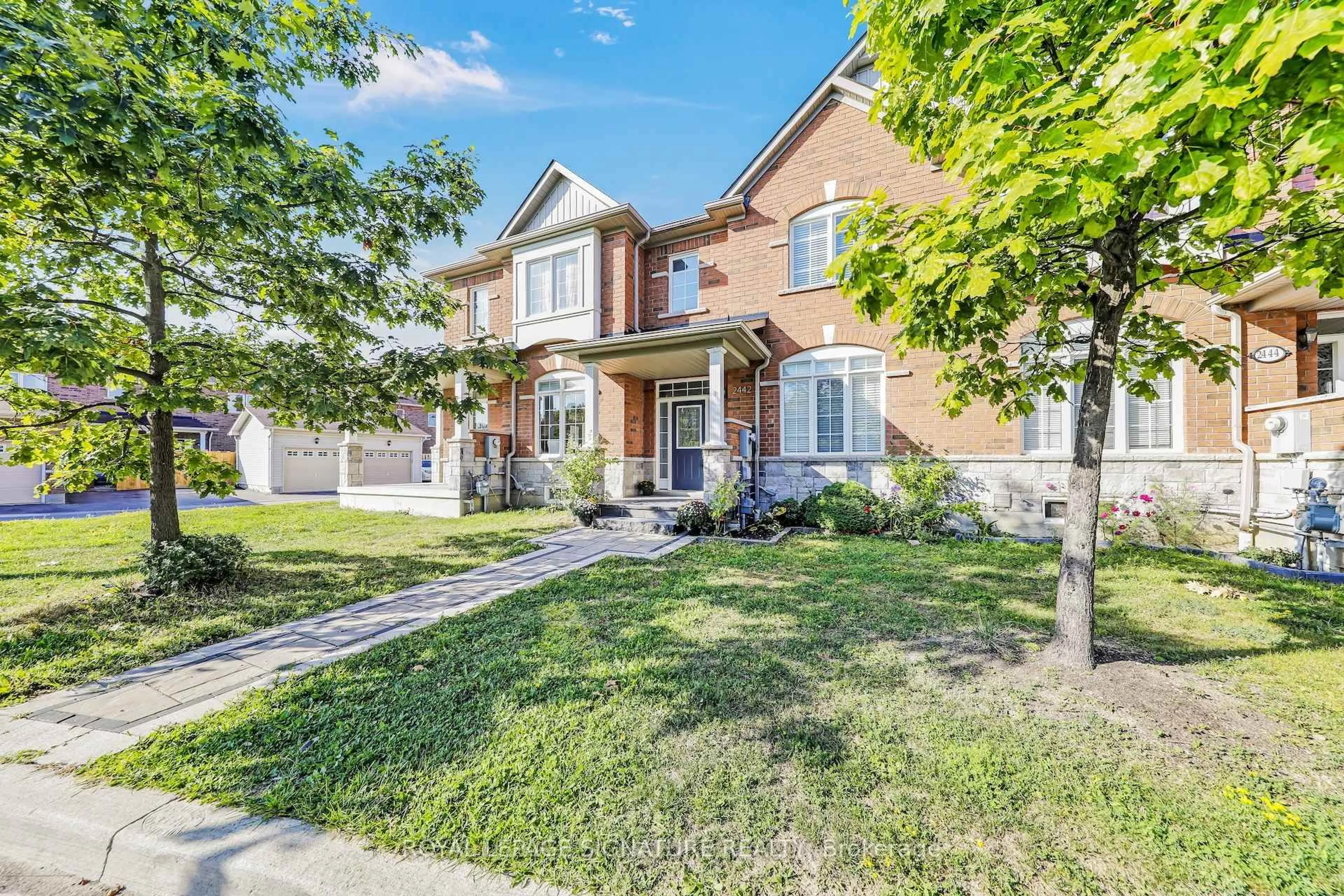 Home with brick exterior material, street for 2442 Earl Grey Ave, Pickering Ontario L1X 0B9