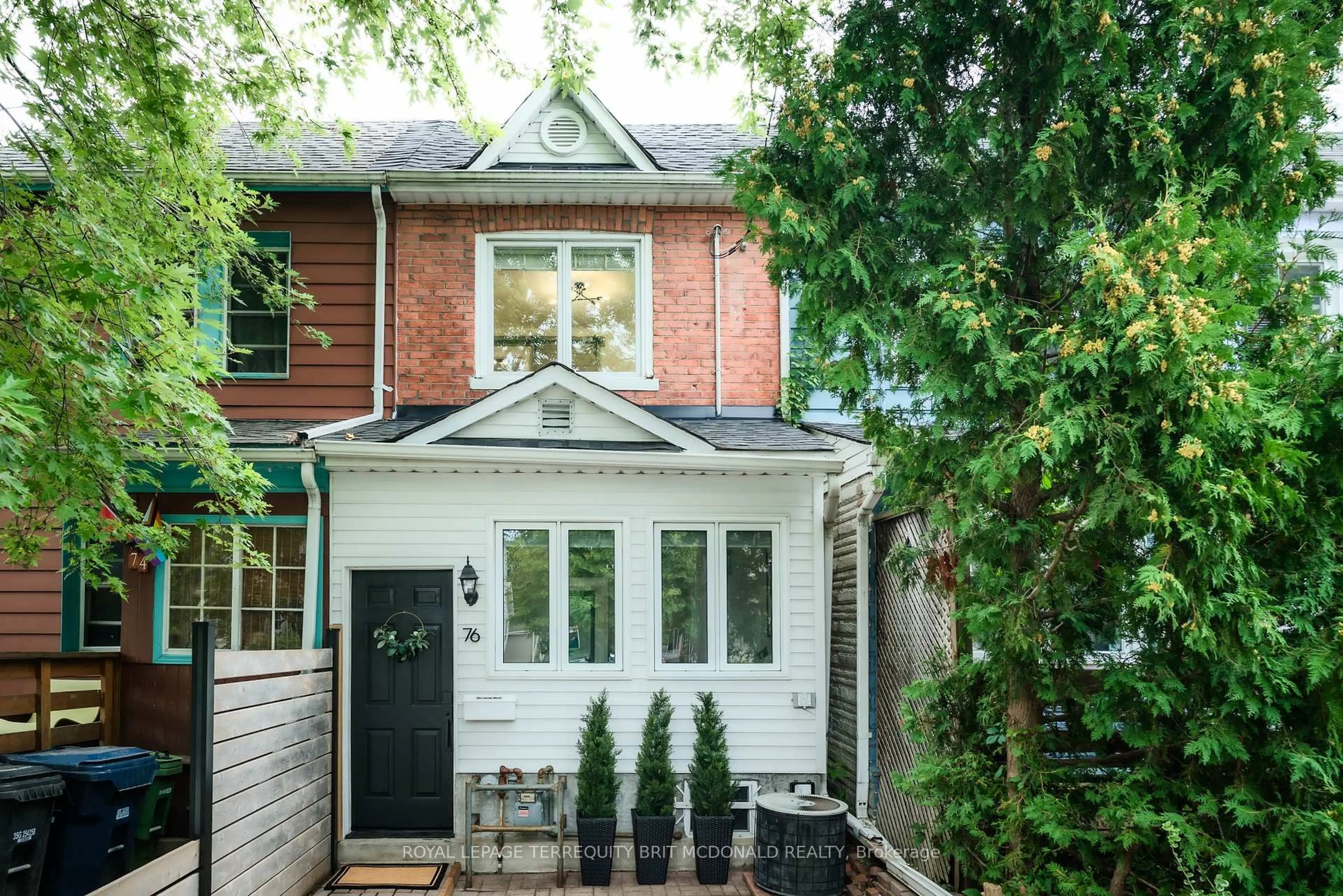 Home with brick exterior material, street for 76 Seymour Ave, Toronto Ontario M4J 3T5