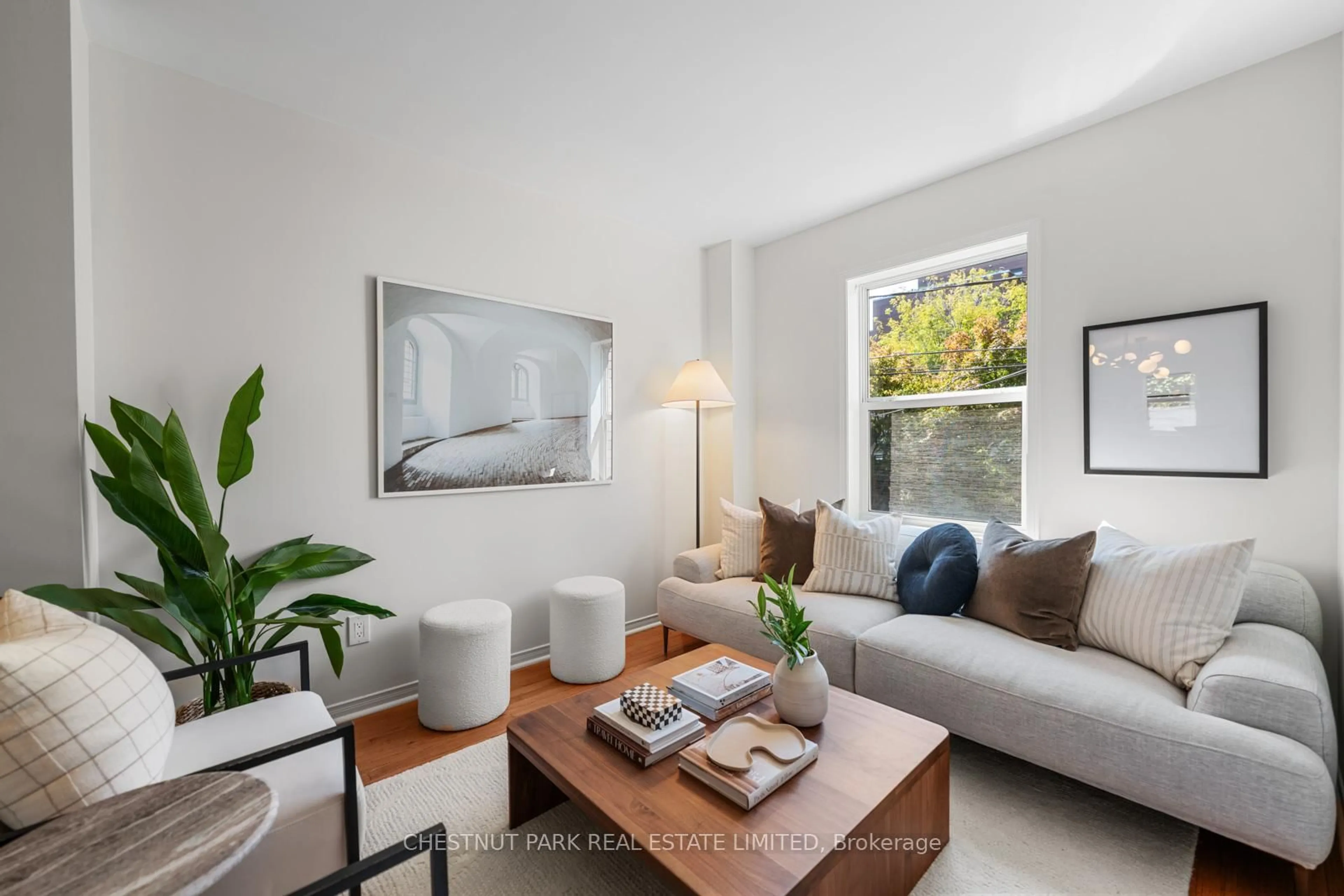 Living room with furniture, unknown for 13 Agnes Lane, Toronto Ontario M4L 3Z3