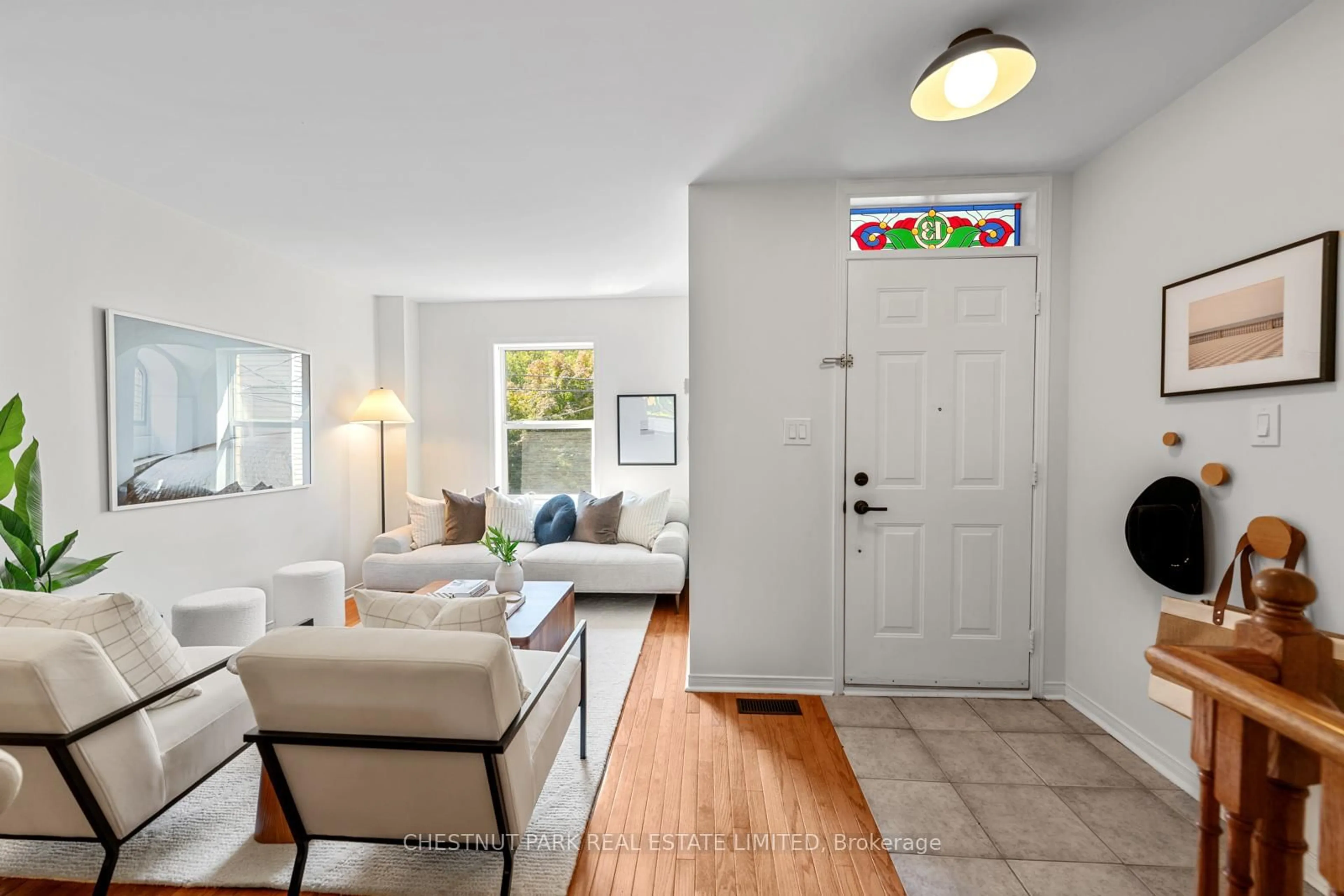 Indoor entryway for 13 Agnes Lane, Toronto Ontario M4L 3Z3