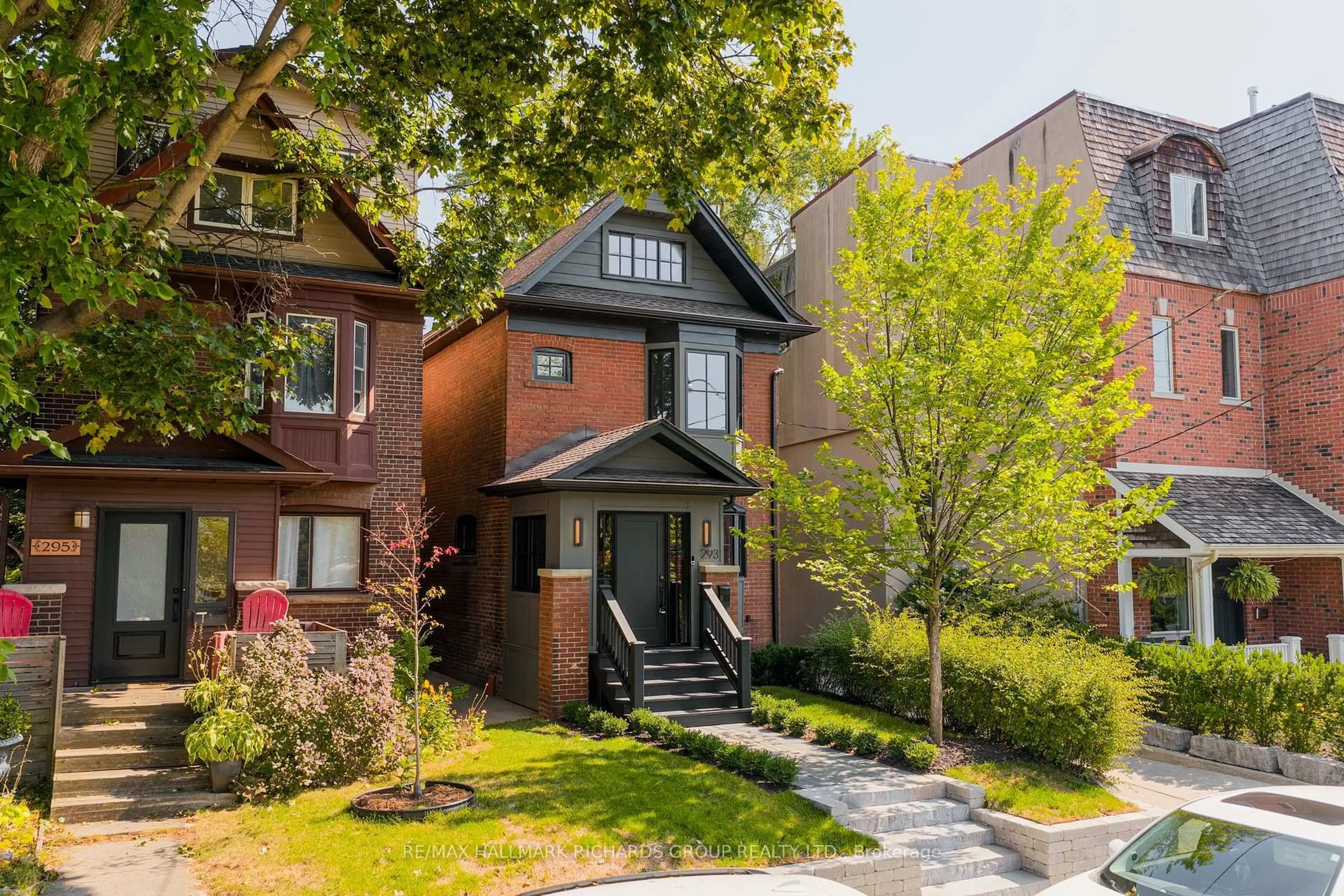 Home with brick exterior material, street for 293 Kingswood Rd, Toronto Ontario M4E 3N8