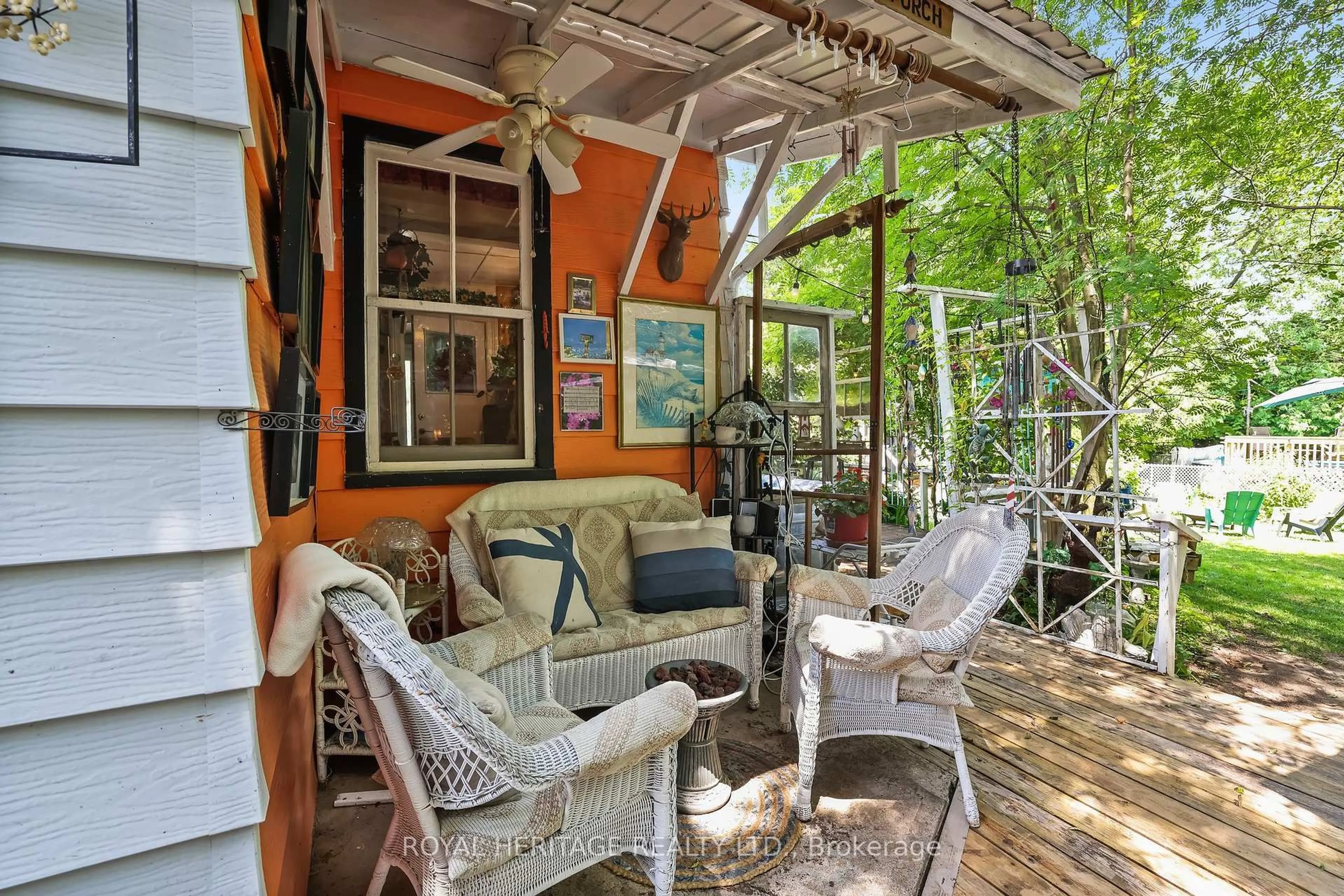 Patio, water/lake/river/ocean view for 115 Elgin St, Clarington Ontario L1C 3E6