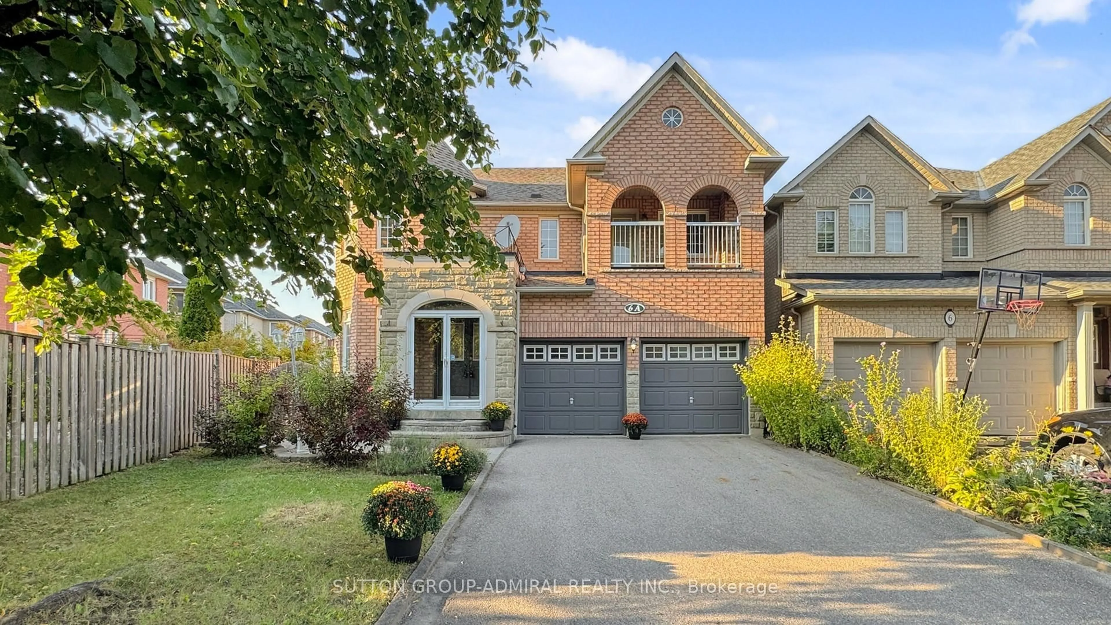 Home with brick exterior material, street for 6A Steppingstone Tr, Toronto Ontario M1X 2A5
