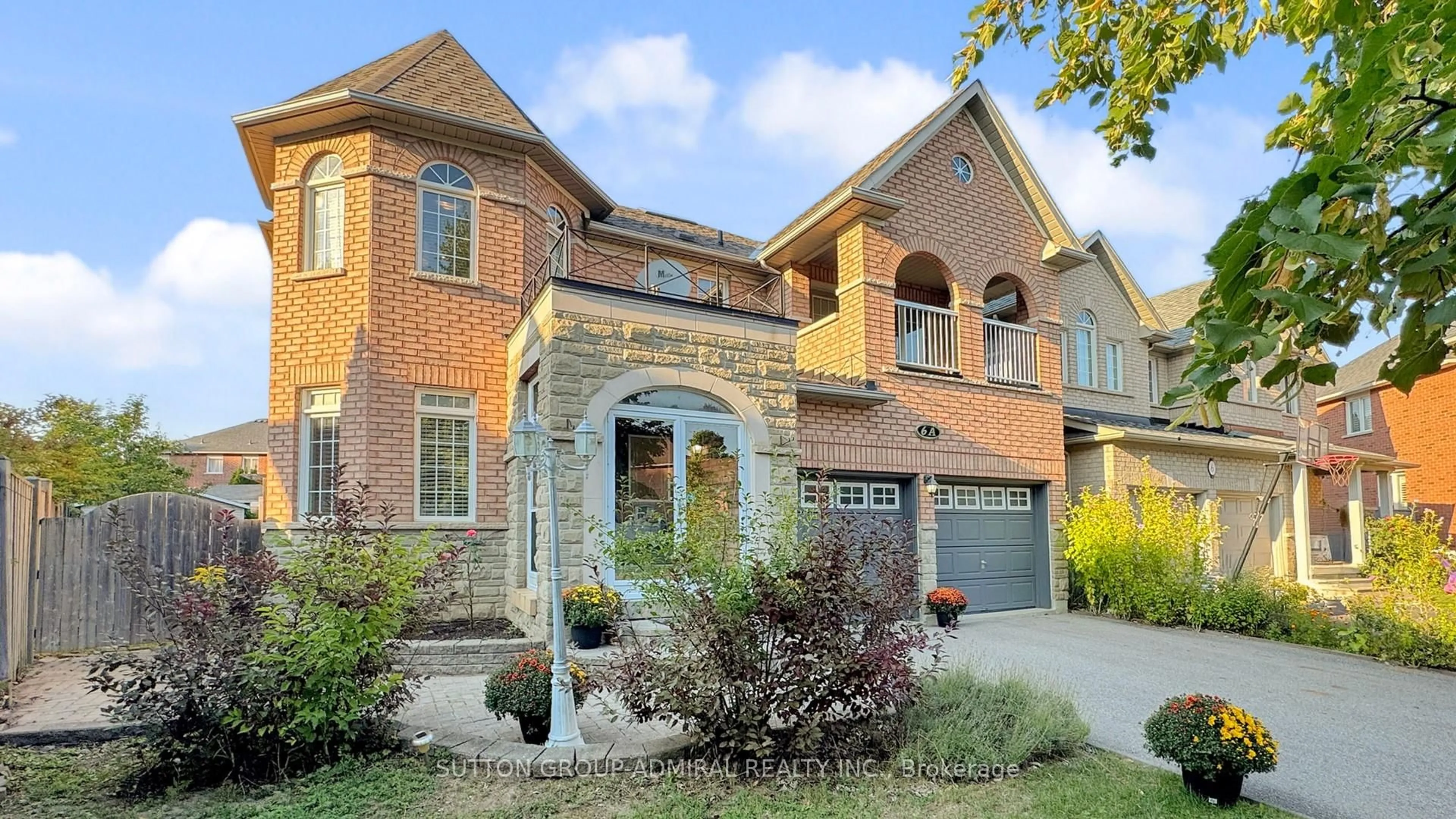 Home with brick exterior material, street for 6A Steppingstone Tr, Toronto Ontario M1X 2A5