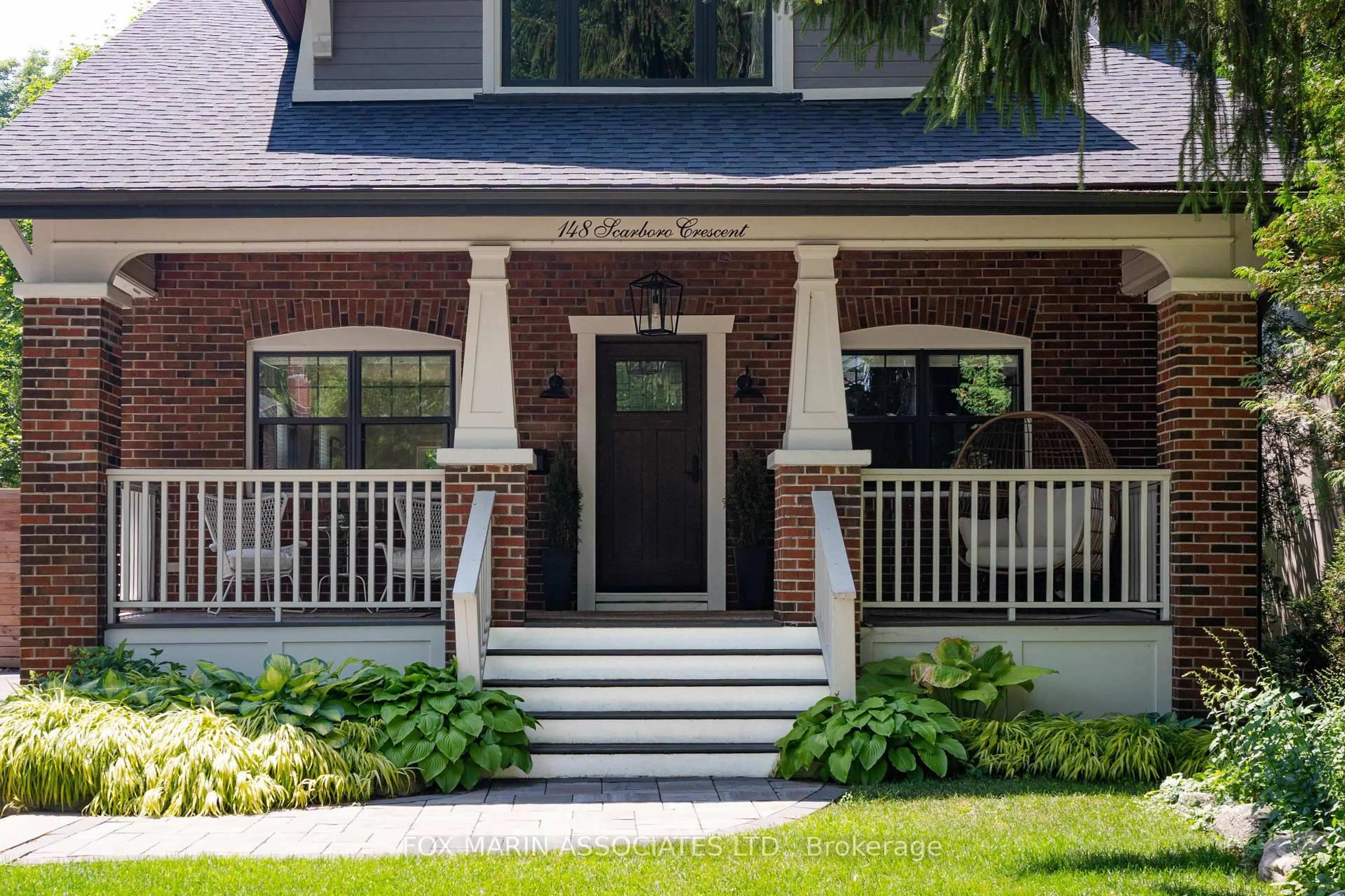 Home with brick exterior material, street for 148 Scarboro Cres, Toronto Ontario M1M 2J4