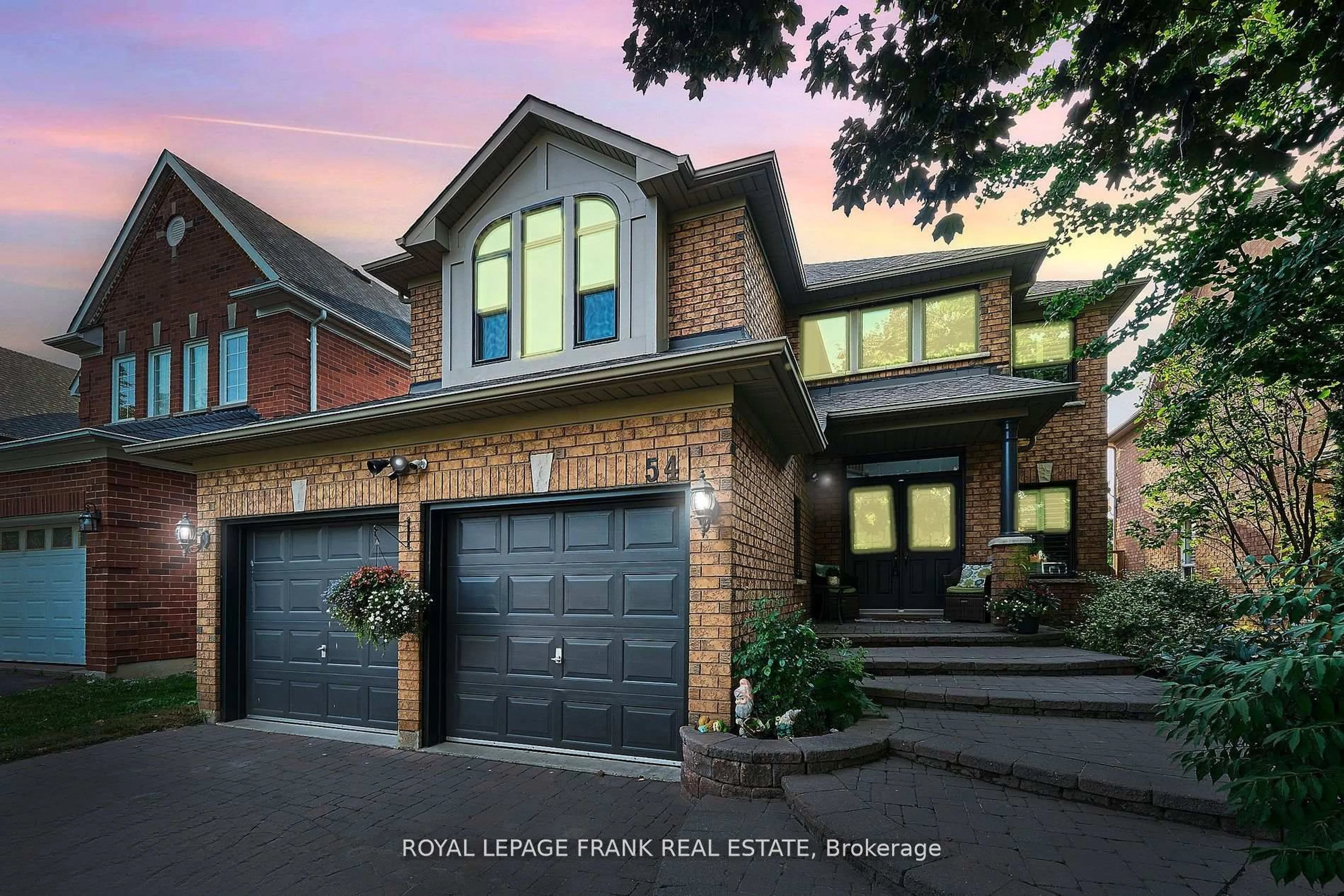 Home with brick exterior material, street for 54 Gartshore Dr, Whitby Ontario L1P 1N6