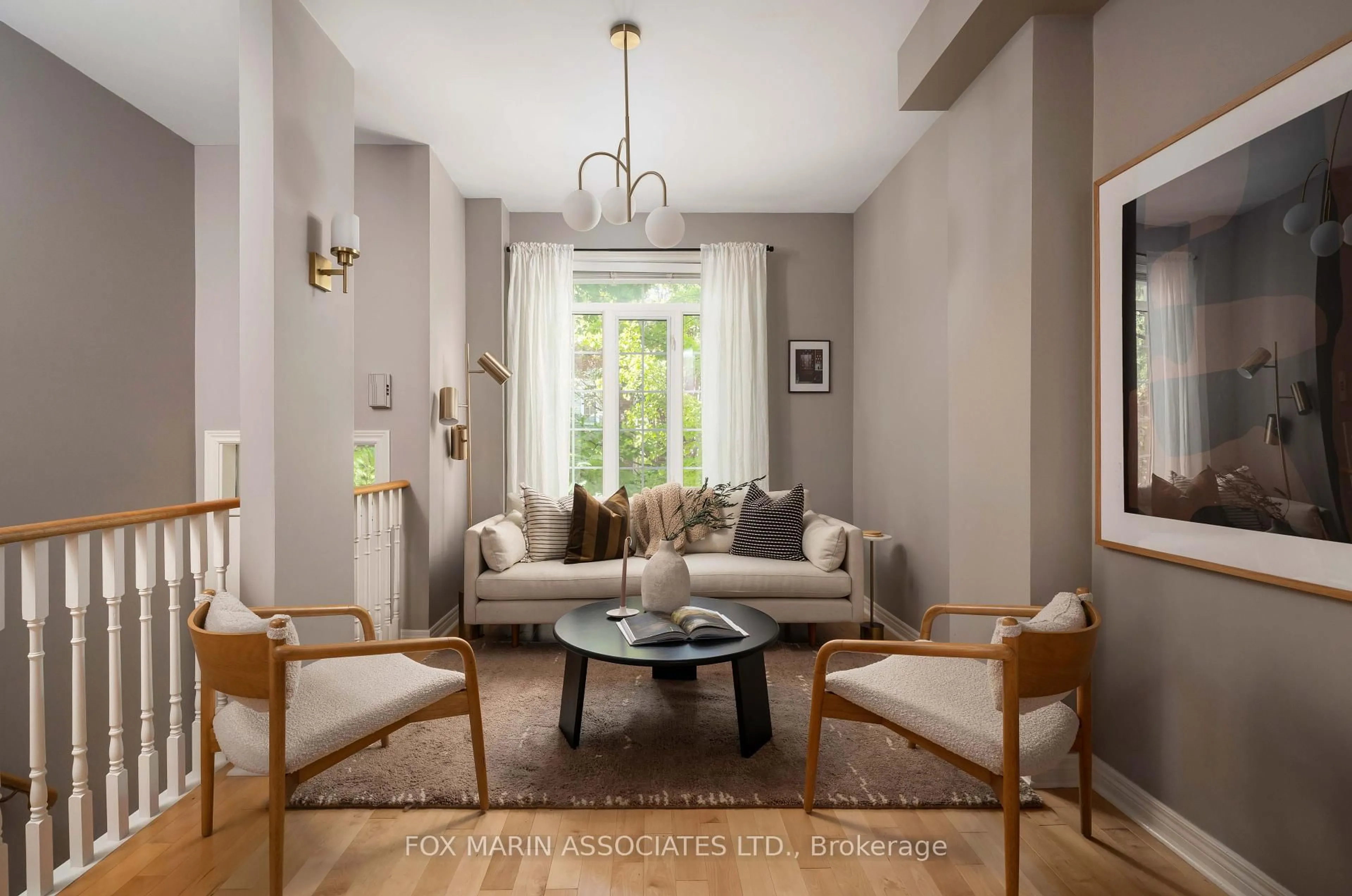 Living room with furniture, unknown for 69 Natalie Pl, Toronto Ontario M4M 3P6