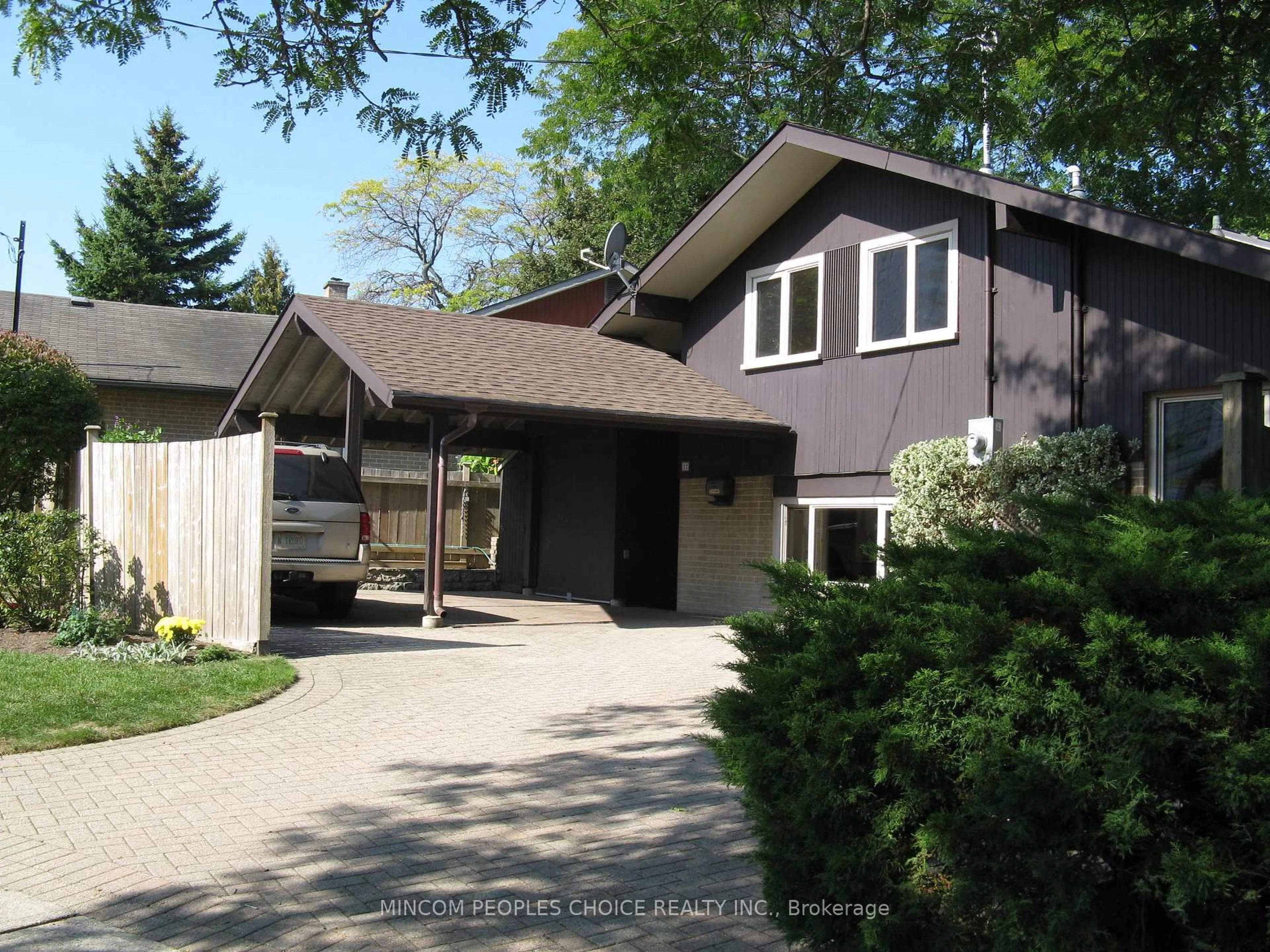 Home with vinyl exterior material, street for 12 Ladysbridge Dr, Toronto Ontario M1G 3H6