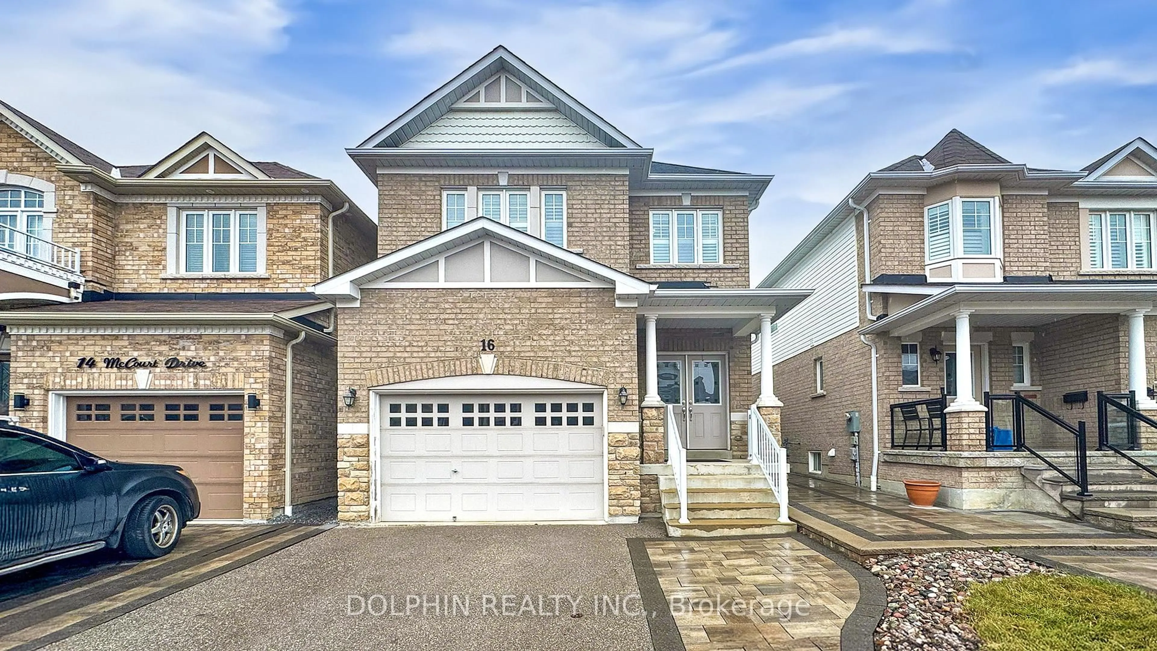 Home with brick exterior material, street for 16 Mccourt Dr, Ajax Ontario L1Z 0C6