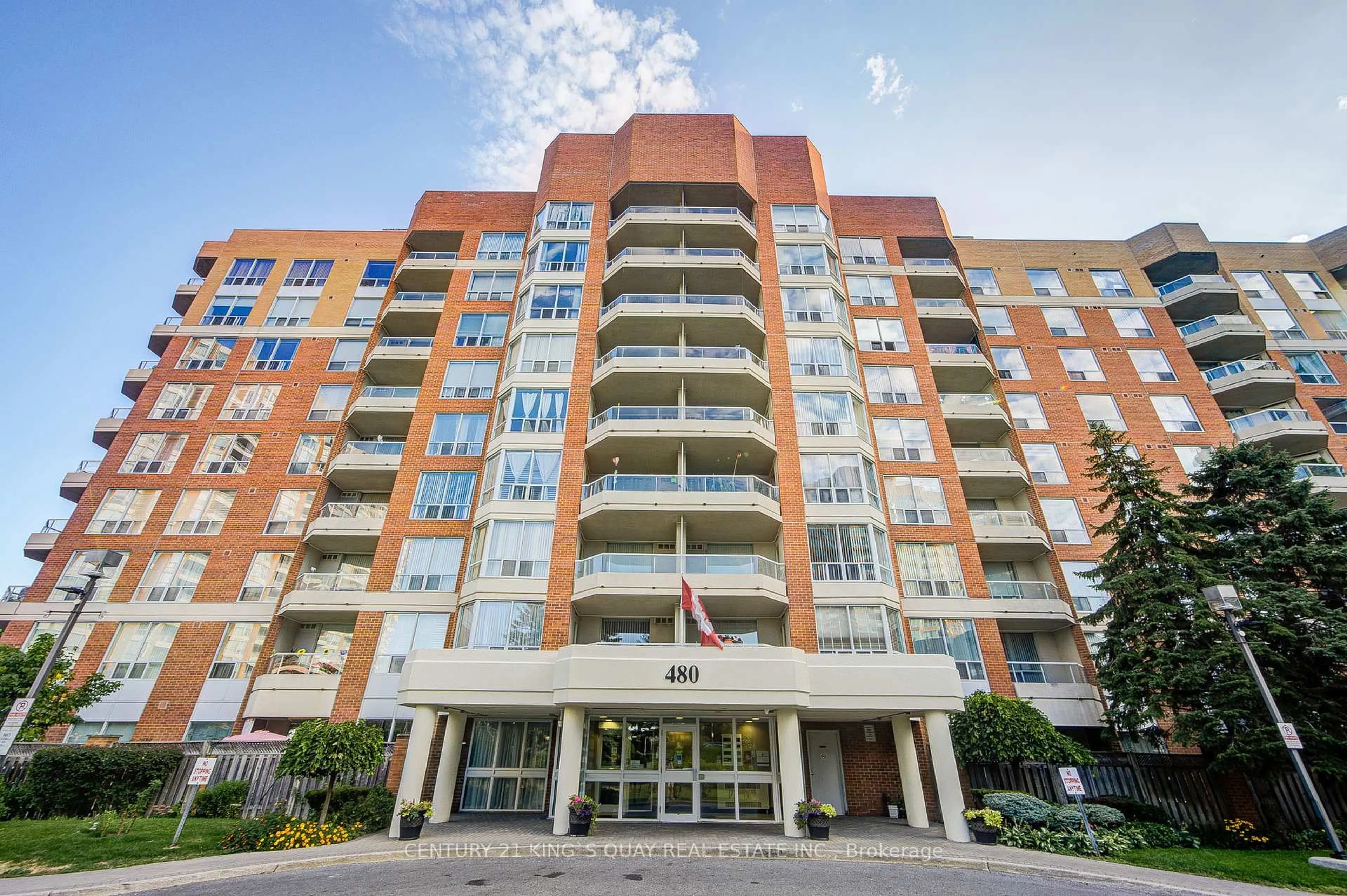 Indoor foyer for 480 McLevin Ave #212, Toronto Ontario M1B 5N9