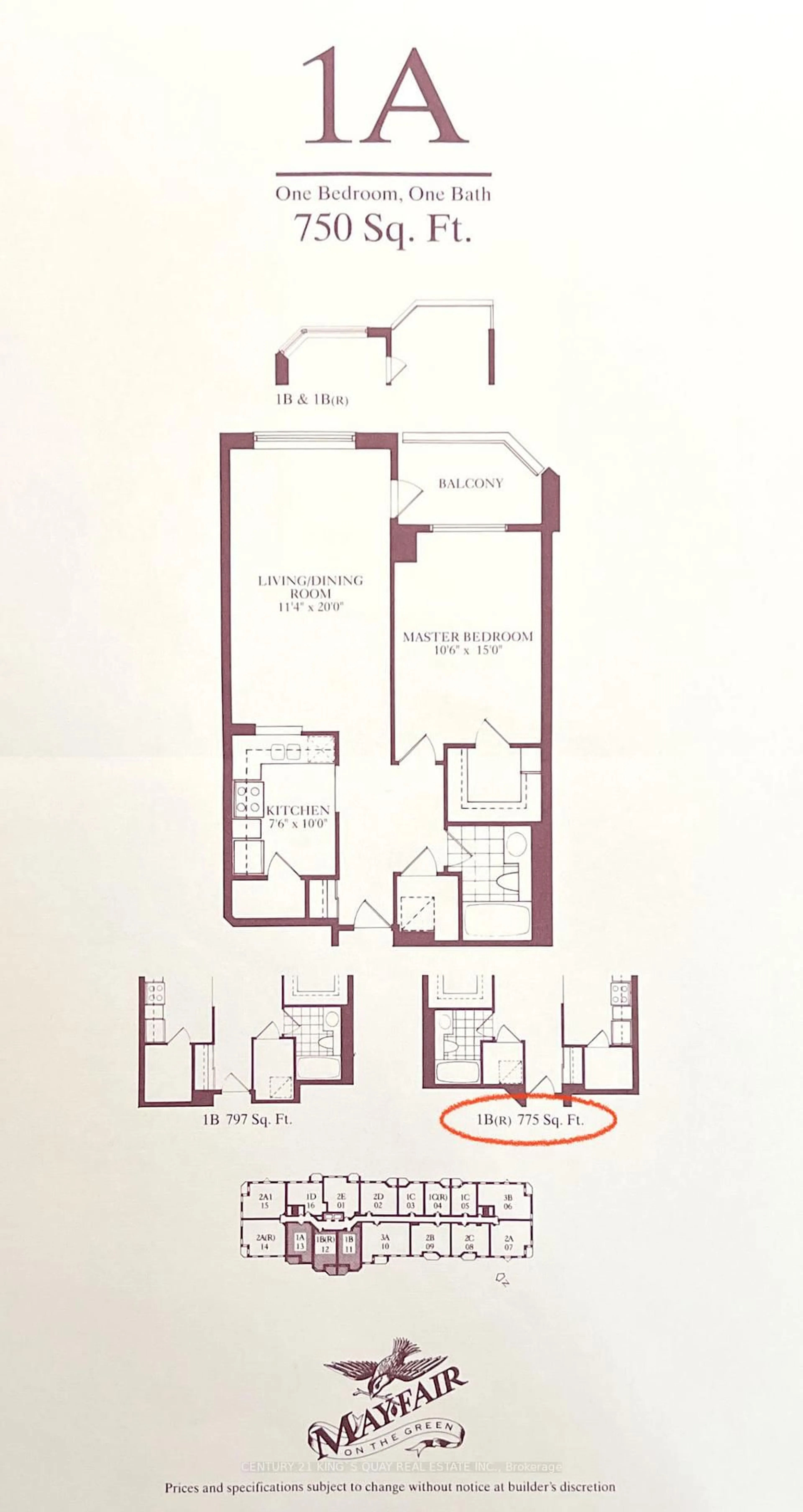 Floor plan for 480 McLevin Ave #212, Toronto Ontario M1B 5N9