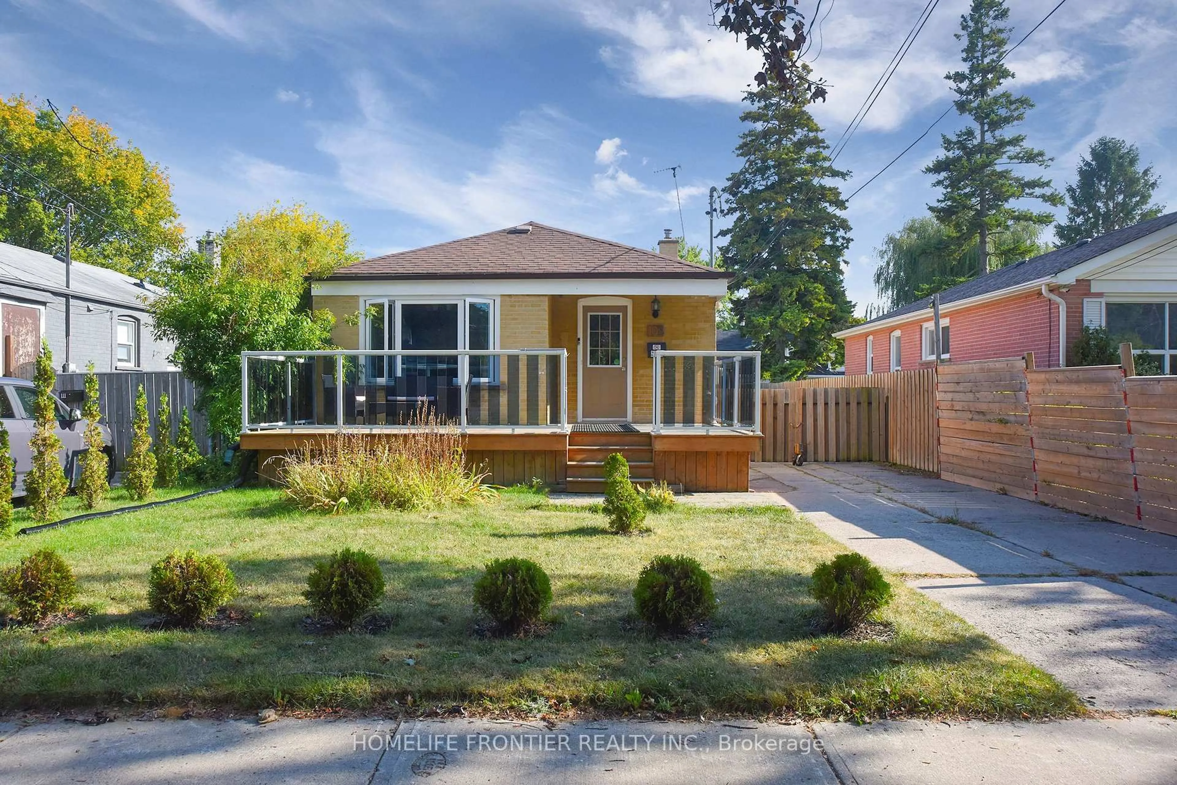 Home with brick exterior material, street for 109 Darlingside Dr, Toronto Ontario M1E 3P4