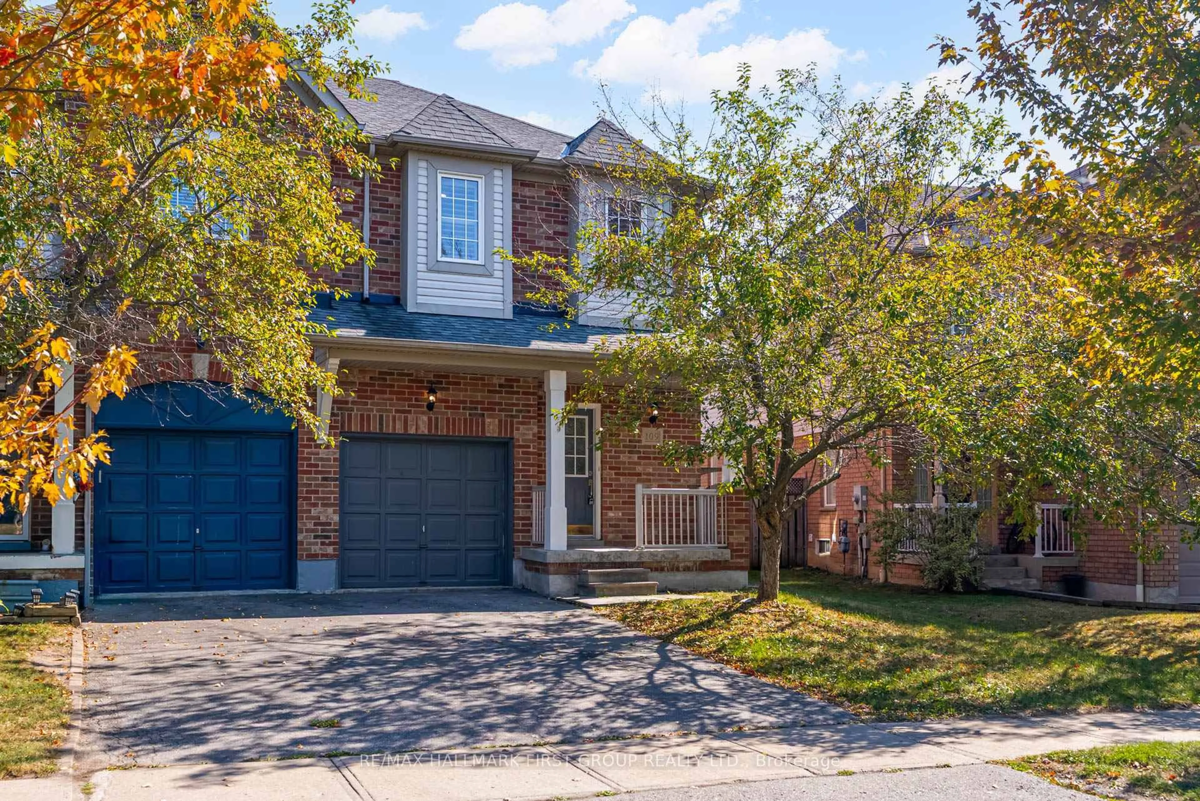 Home with brick exterior material, street for 109 Telegraph Dr, Whitby Ontario L1P 1S4