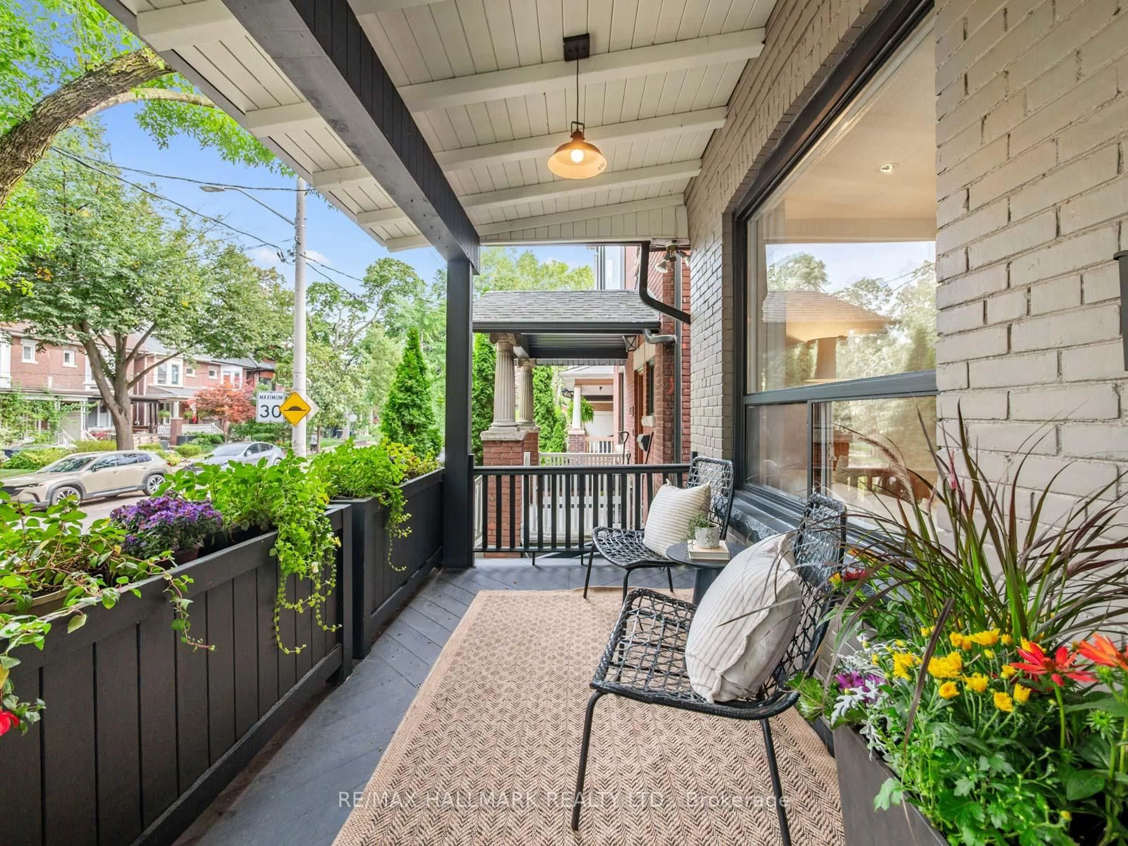 Patio, street for 94 Langford Ave, Toronto Ontario M4J 3E3
