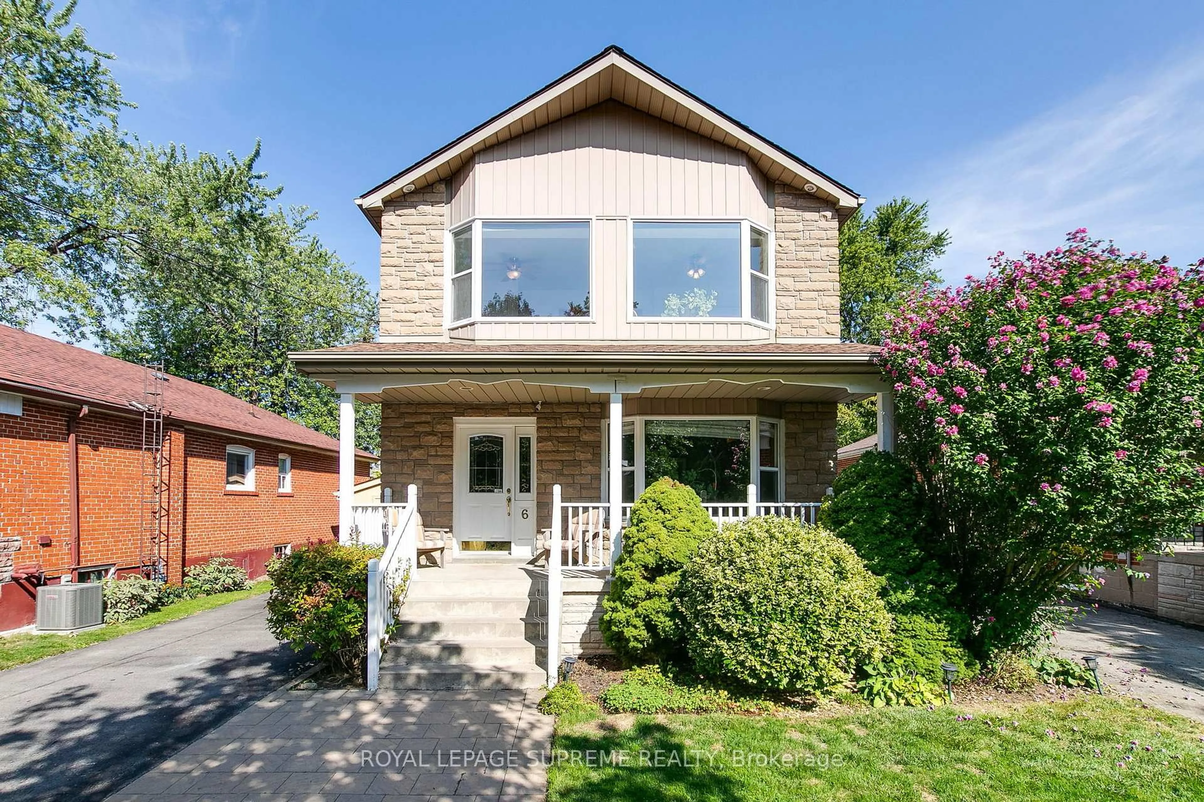 Home with brick exterior material, street for 6 Kecala Rd, Toronto Ontario M1P 1K4