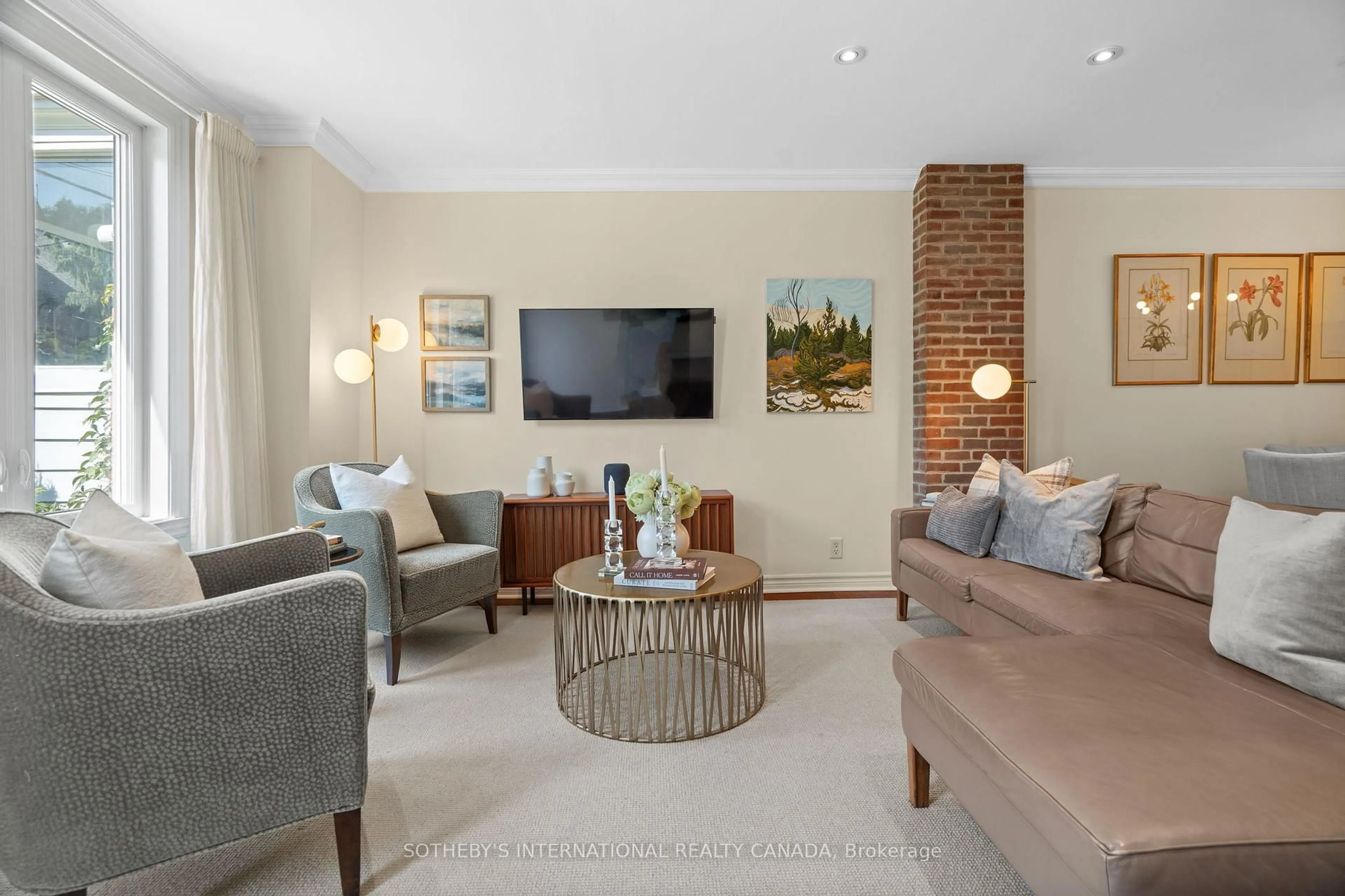 Living room with furniture, unknown for 59 De Grassi St, Toronto Ontario M4M 2K5
