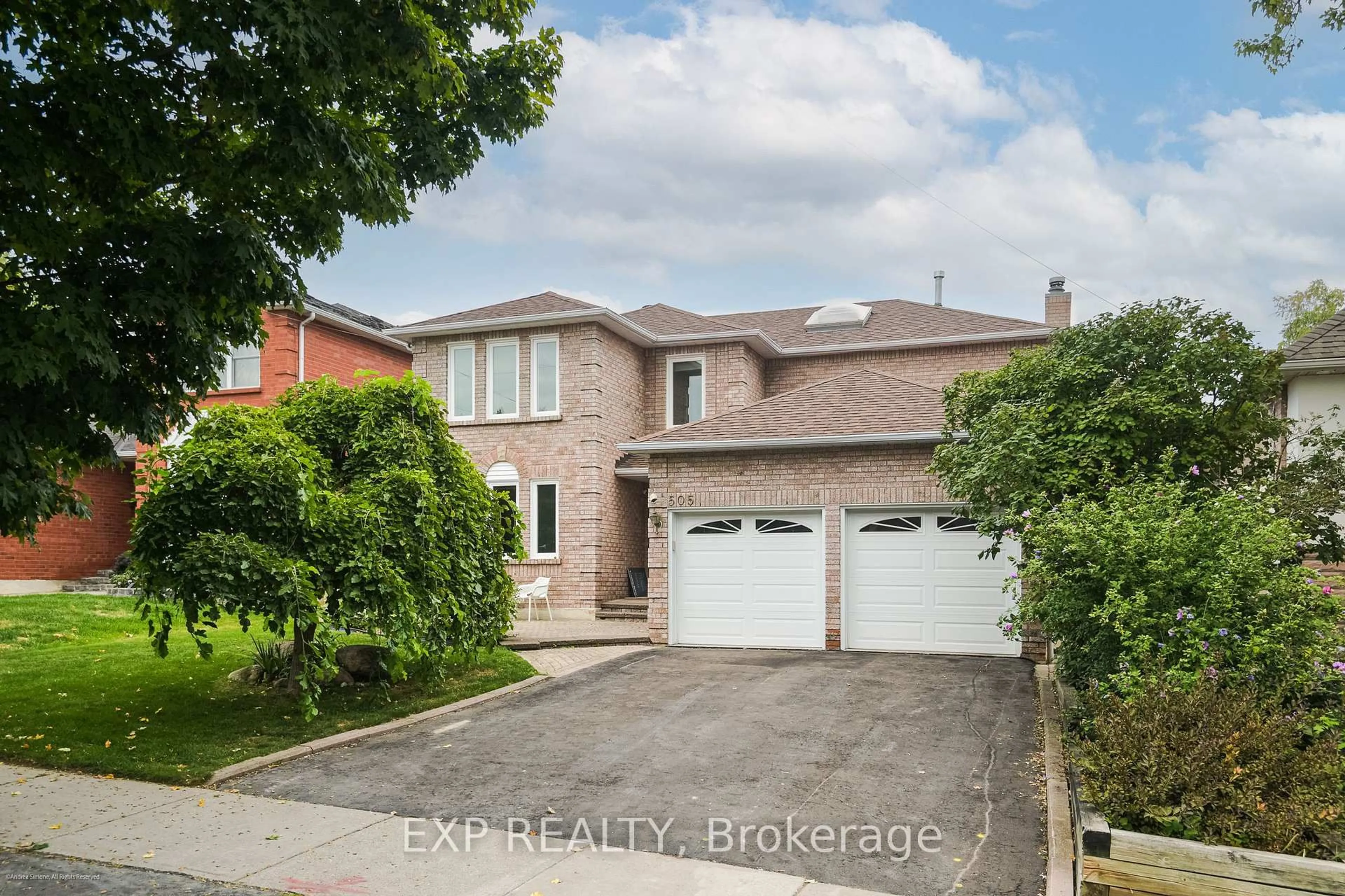 Home with brick exterior material, street for 505 Rosebank Rd, Pickering Ontario L1W 2N6