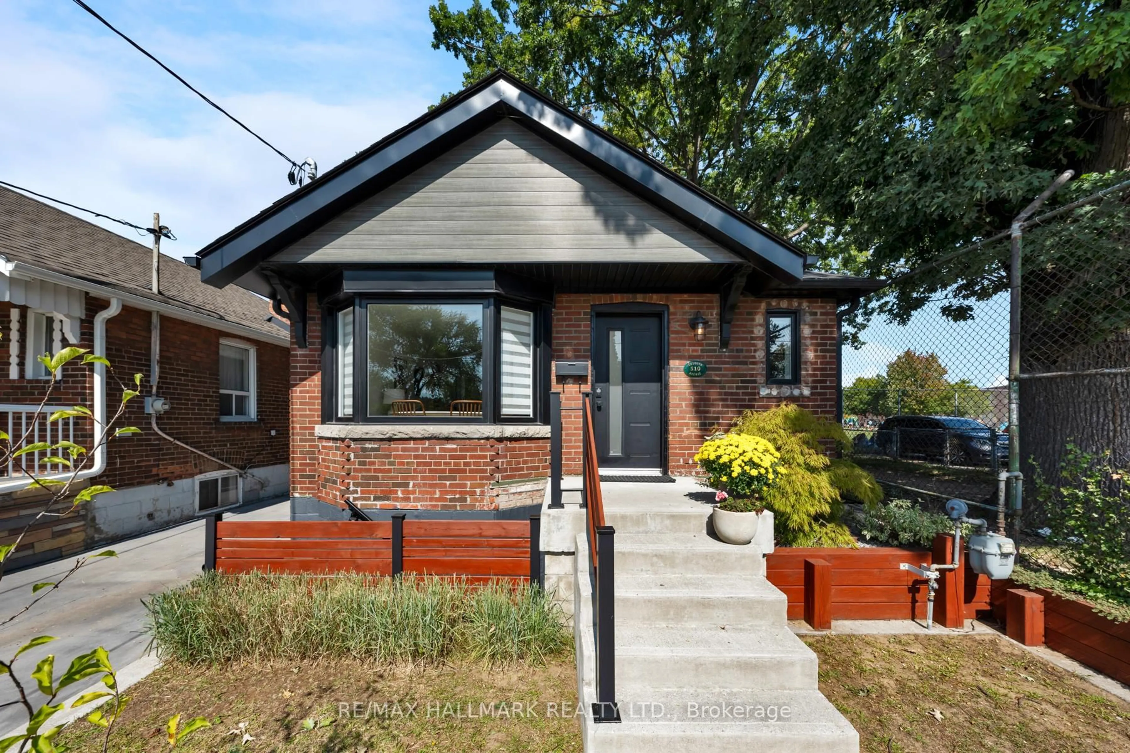 Home with brick exterior material, street for 510 Cosburn Ave, Toronto Ontario M4J 2P1