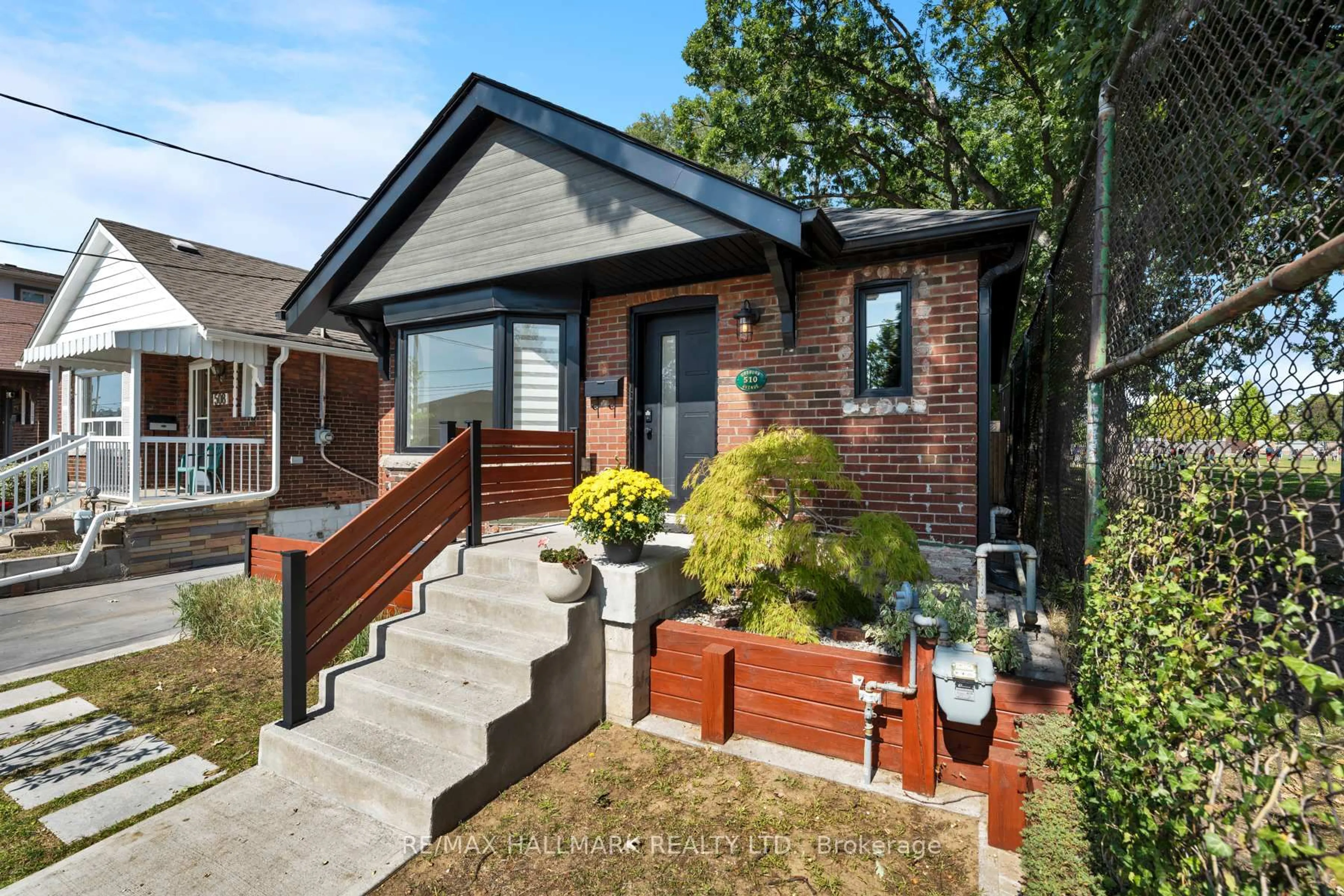 Home with brick exterior material, street for 510 Cosburn Ave, Toronto Ontario M4J 2P1