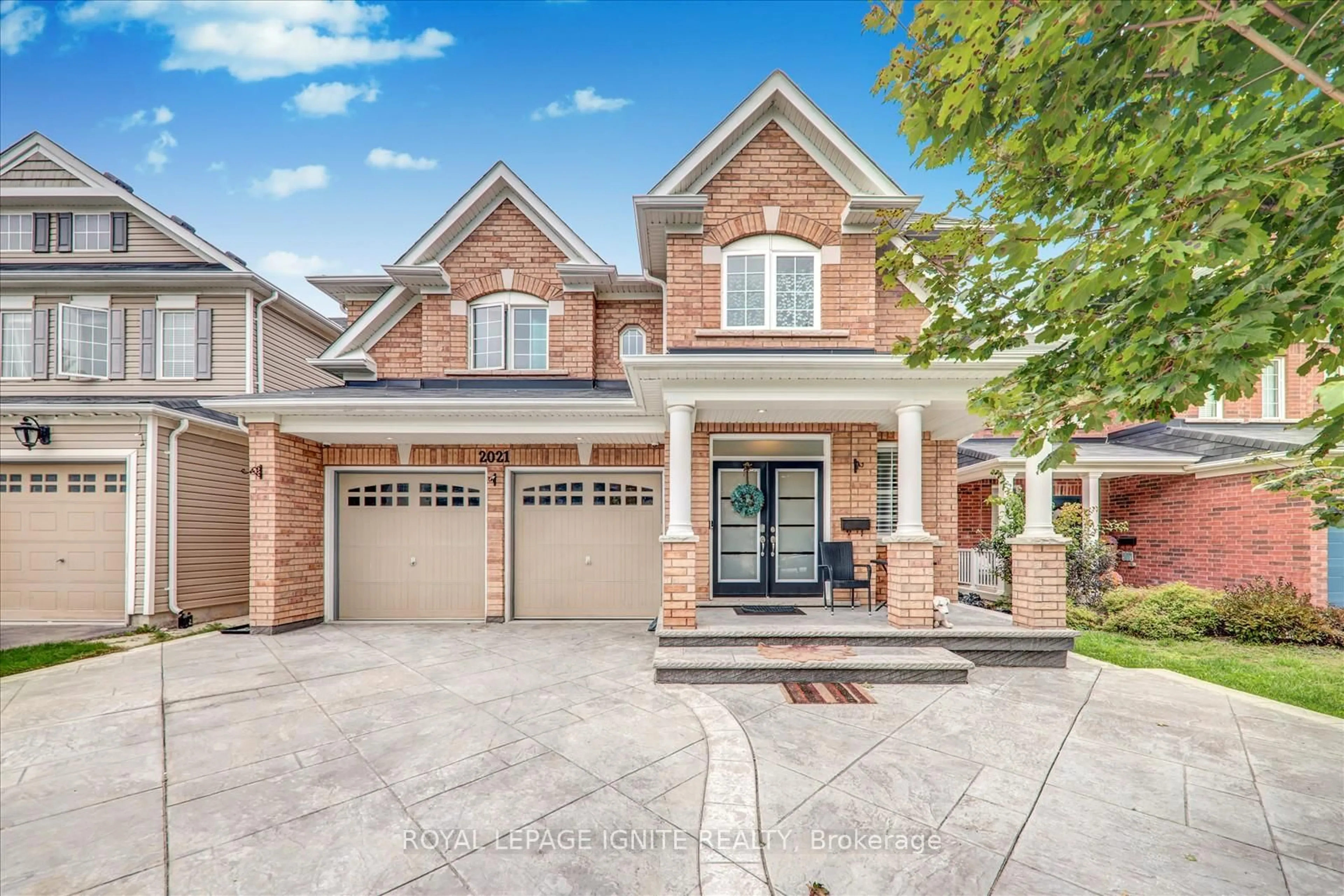 Home with brick exterior material, street for 2021 Kurelo Dr, Oshawa Ontario L1K 0W7