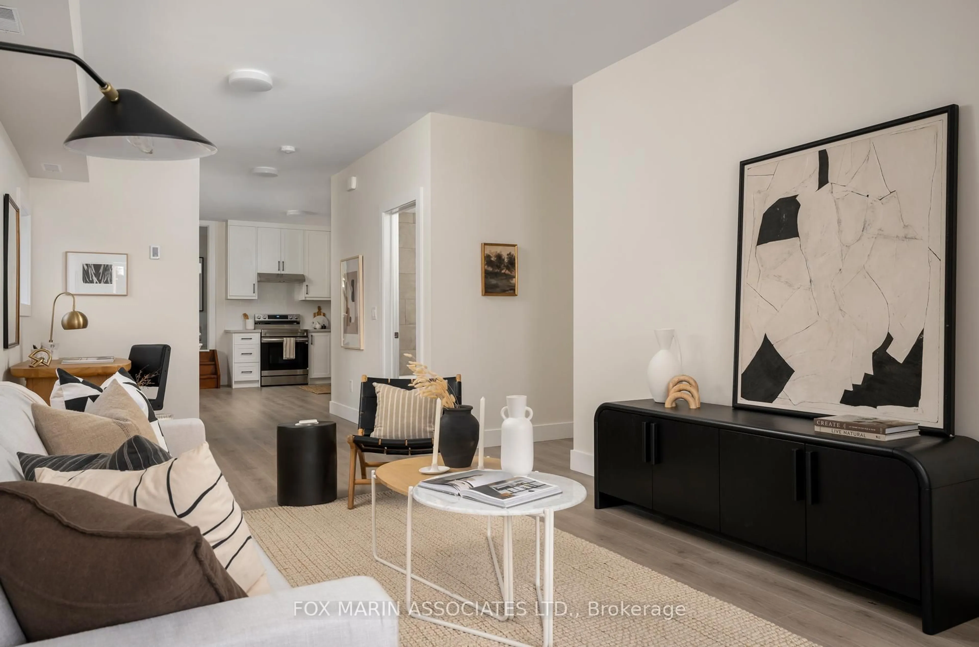Living room with furniture, unknown for 283 Cedarvale Ave, Toronto Ontario M4C 4K3
