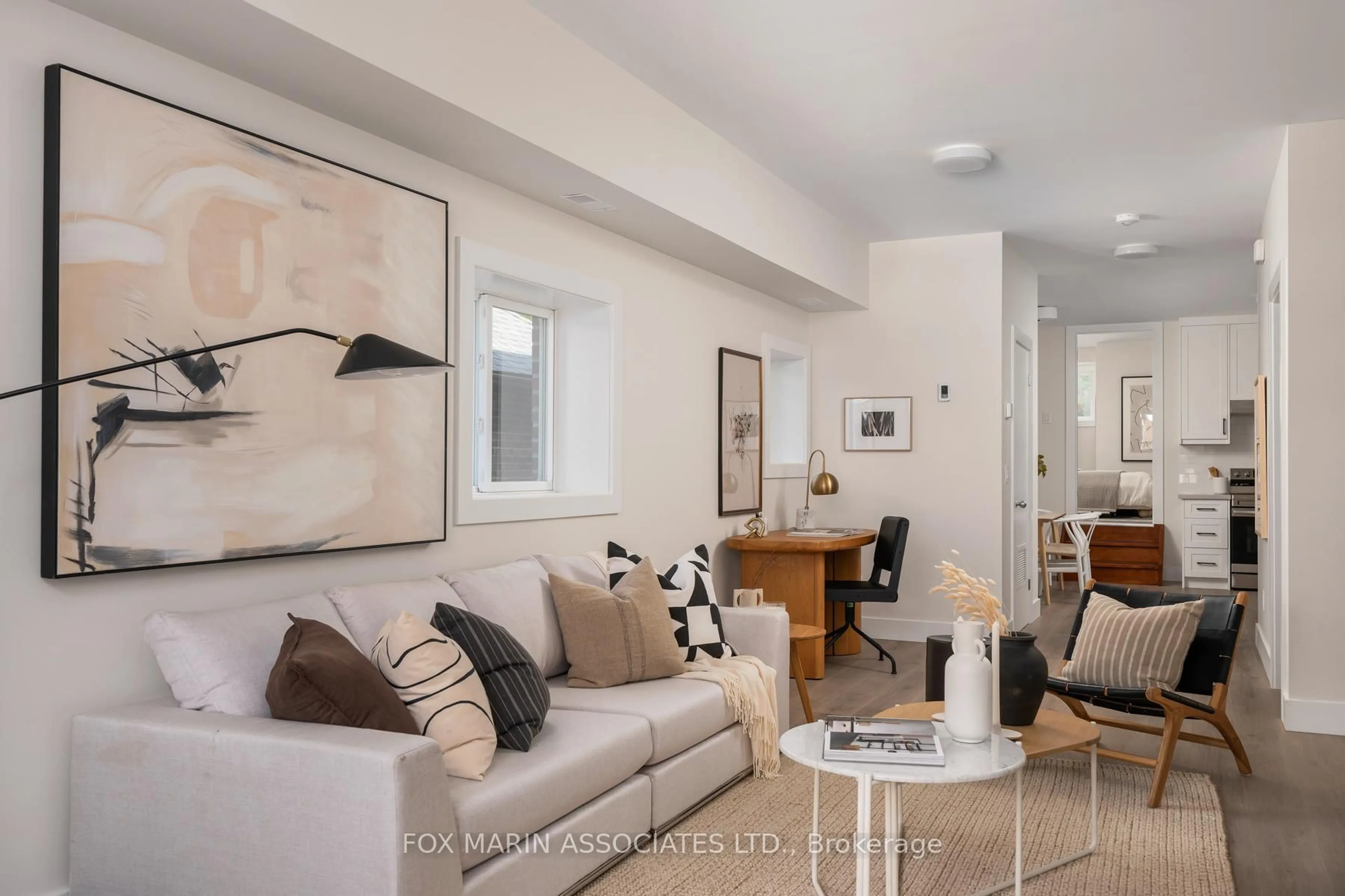 Living room with furniture, unknown for 283 Cedarvale Ave, Toronto Ontario M4C 4K3