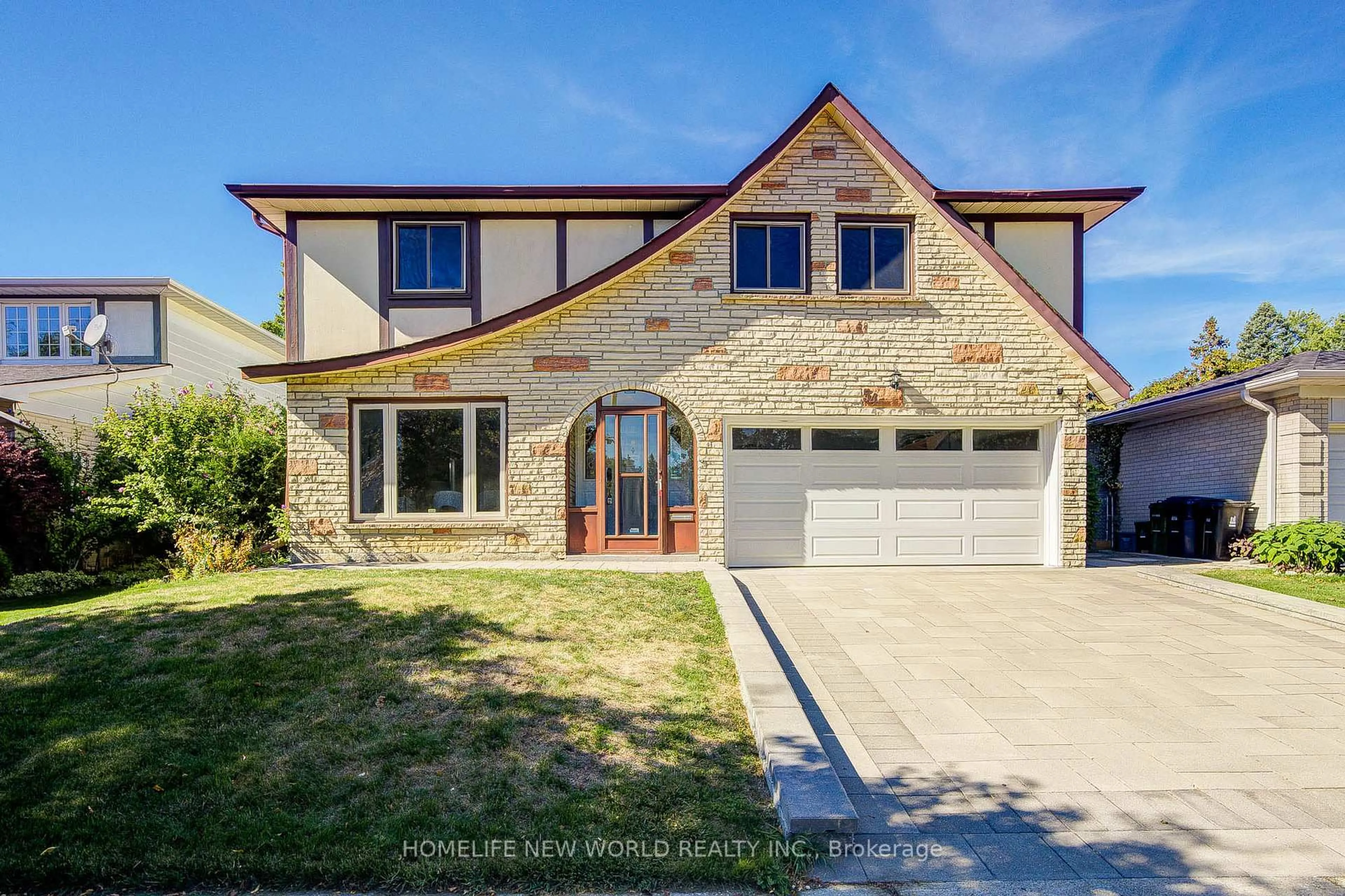 Home with brick exterior material, street for 54 Marblemount Cres, Toronto Ontario M1T 2H4