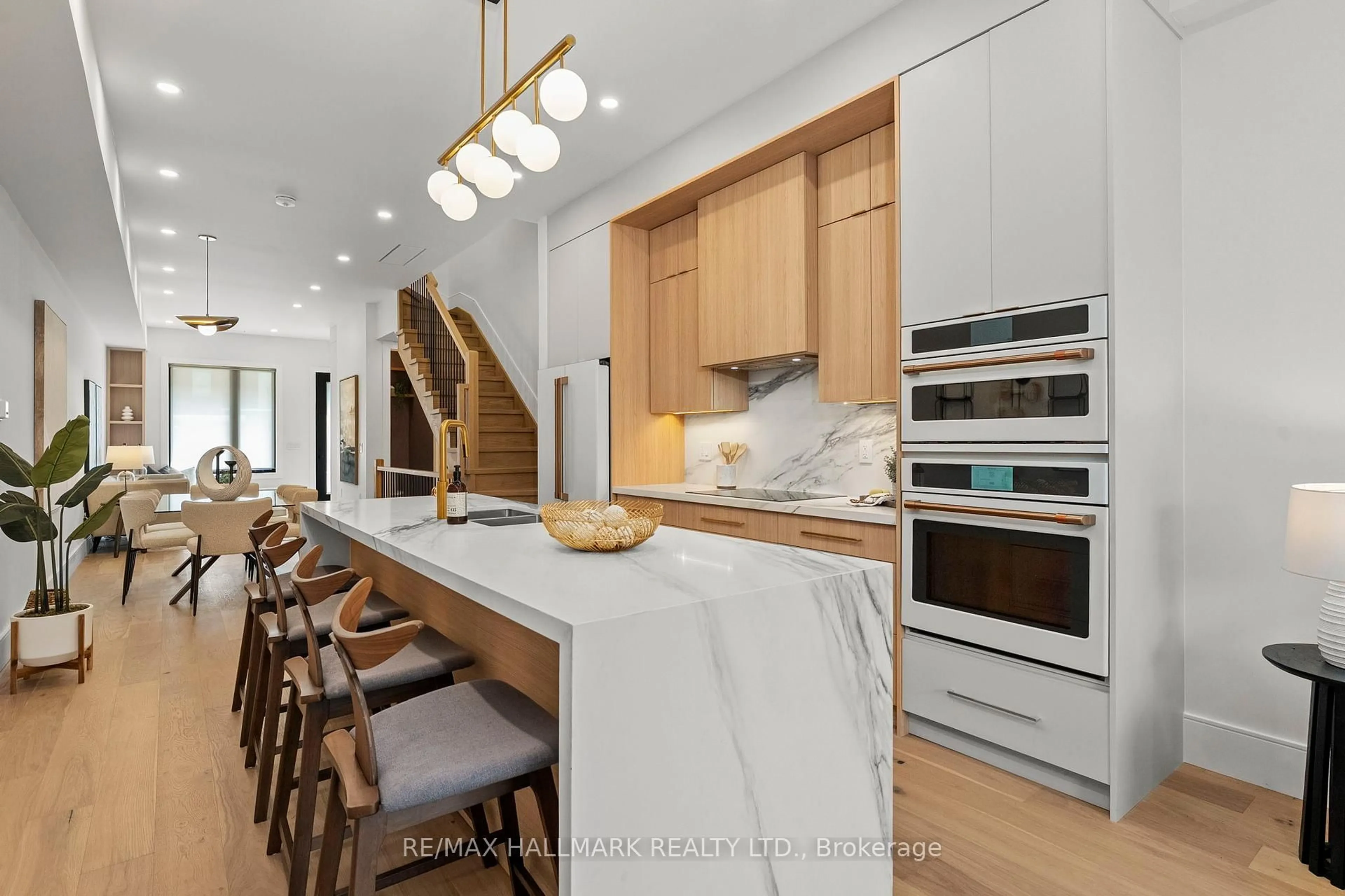 Open concept kitchen, unknown for 46A Pape Ave, Toronto Ontario M4M 2V6