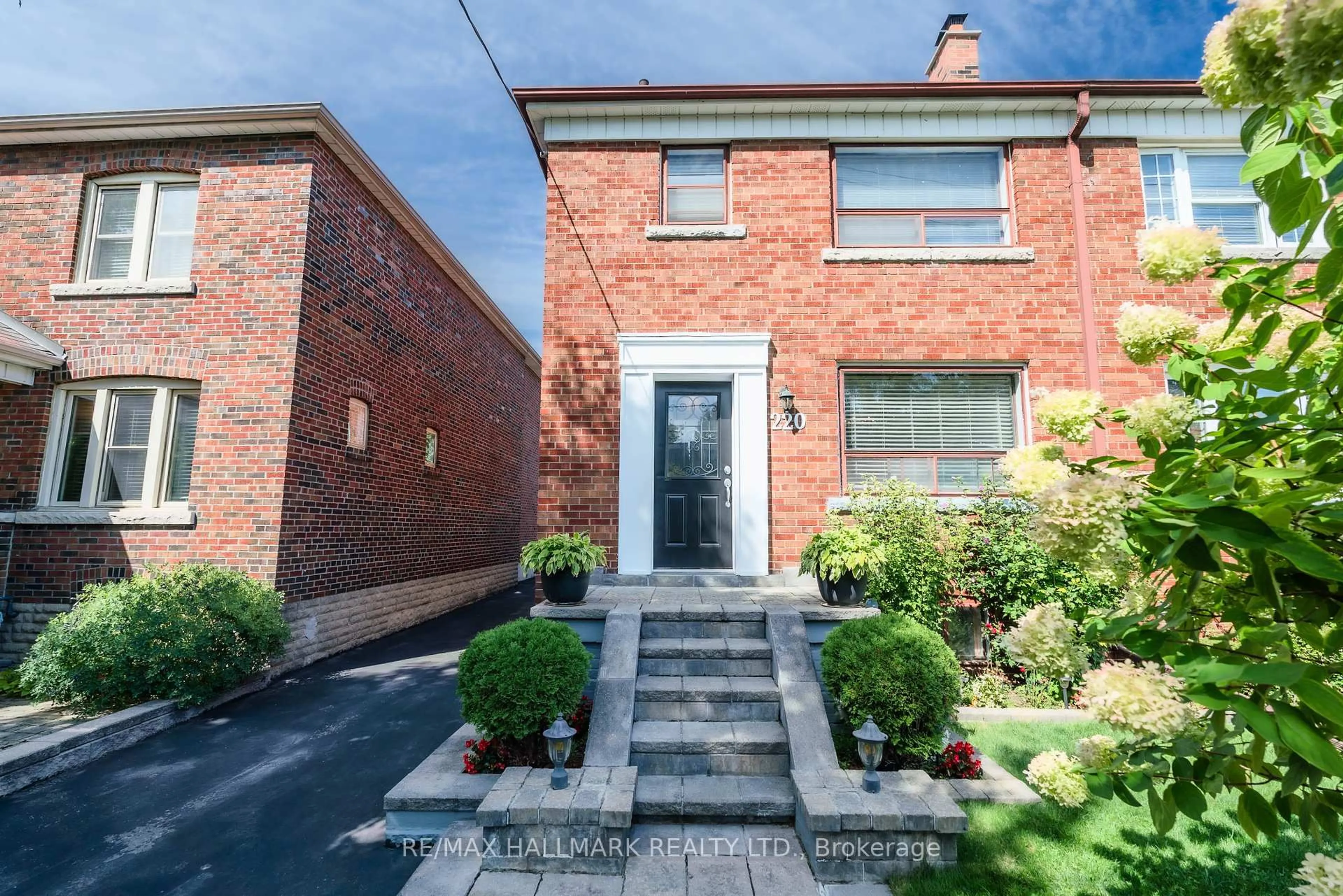 Home with brick exterior material, street for 220 Browning Ave, Toronto Ontario M4K 1X2