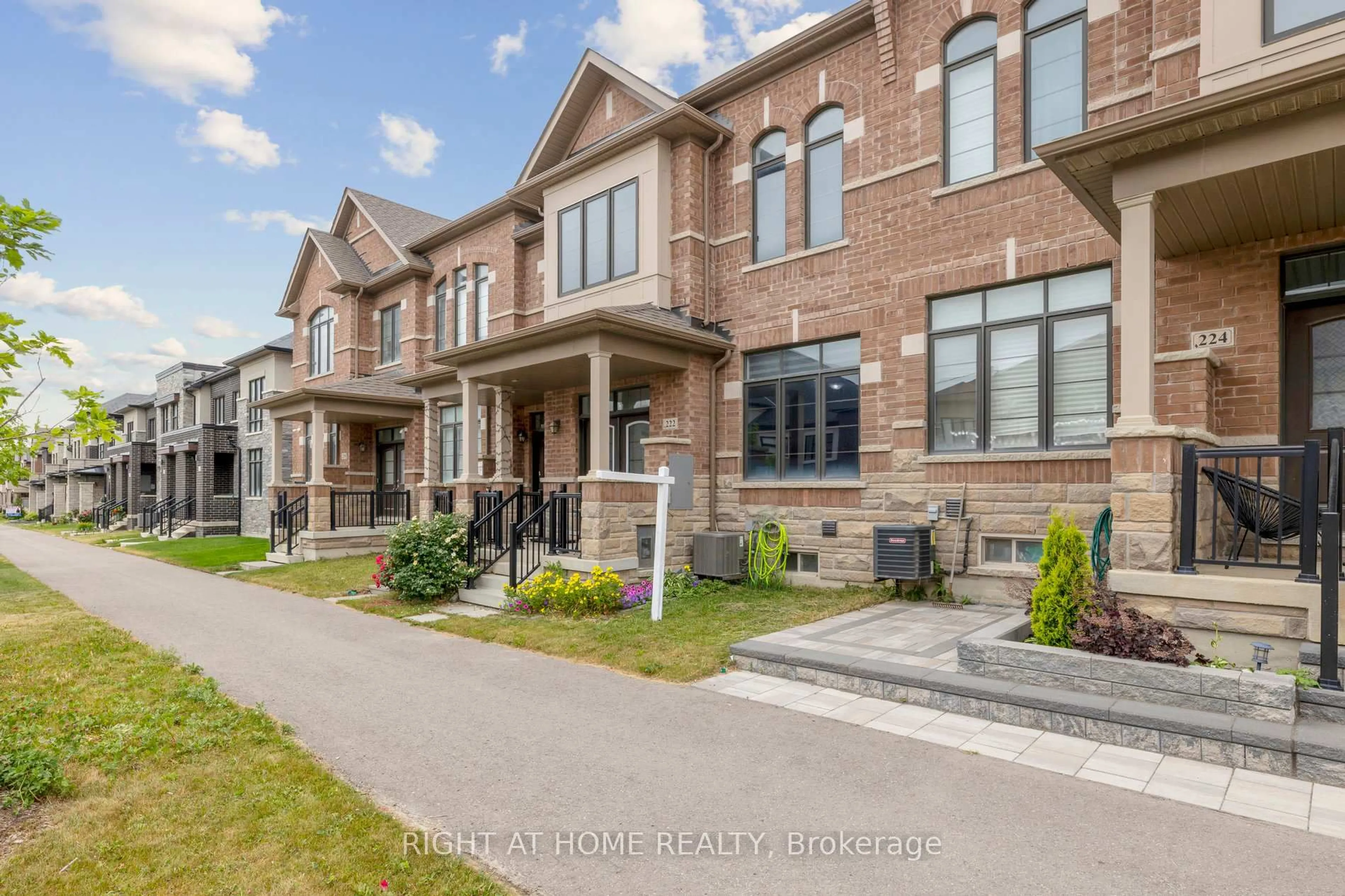Home with brick exterior material, street for 222 Coronation Rd, Whitby Ontario L1P 0H7