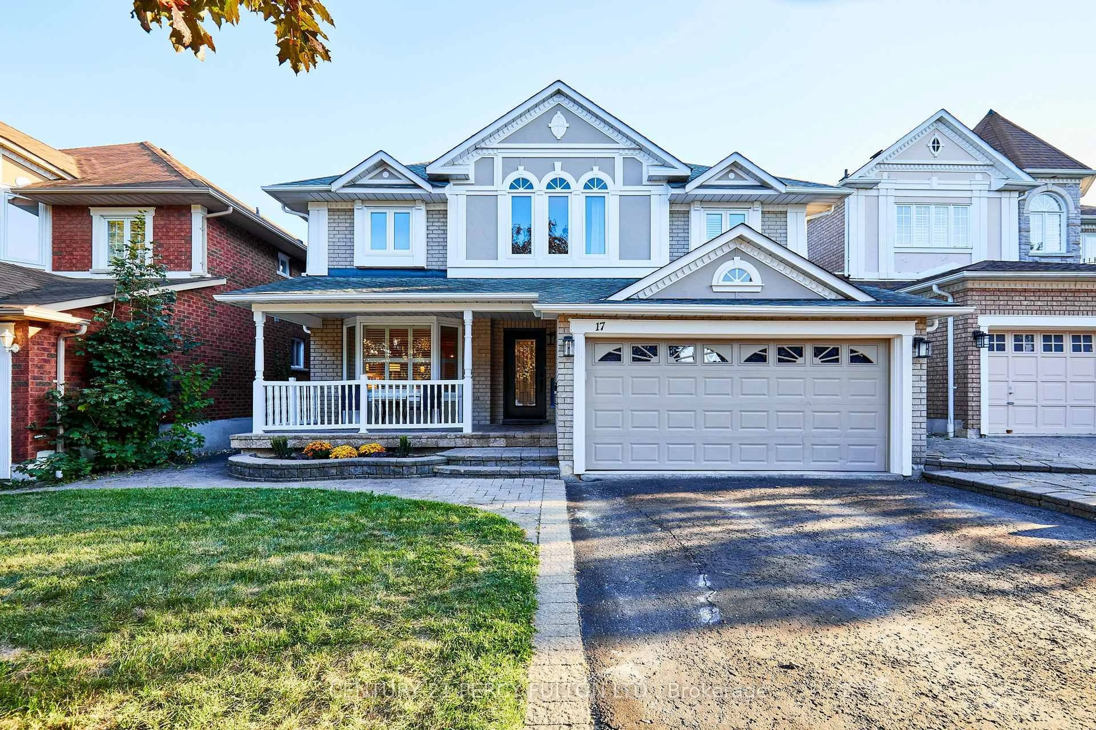 Home with brick exterior material, street for 17 Welsh St, Ajax Ontario L1T 3Y9