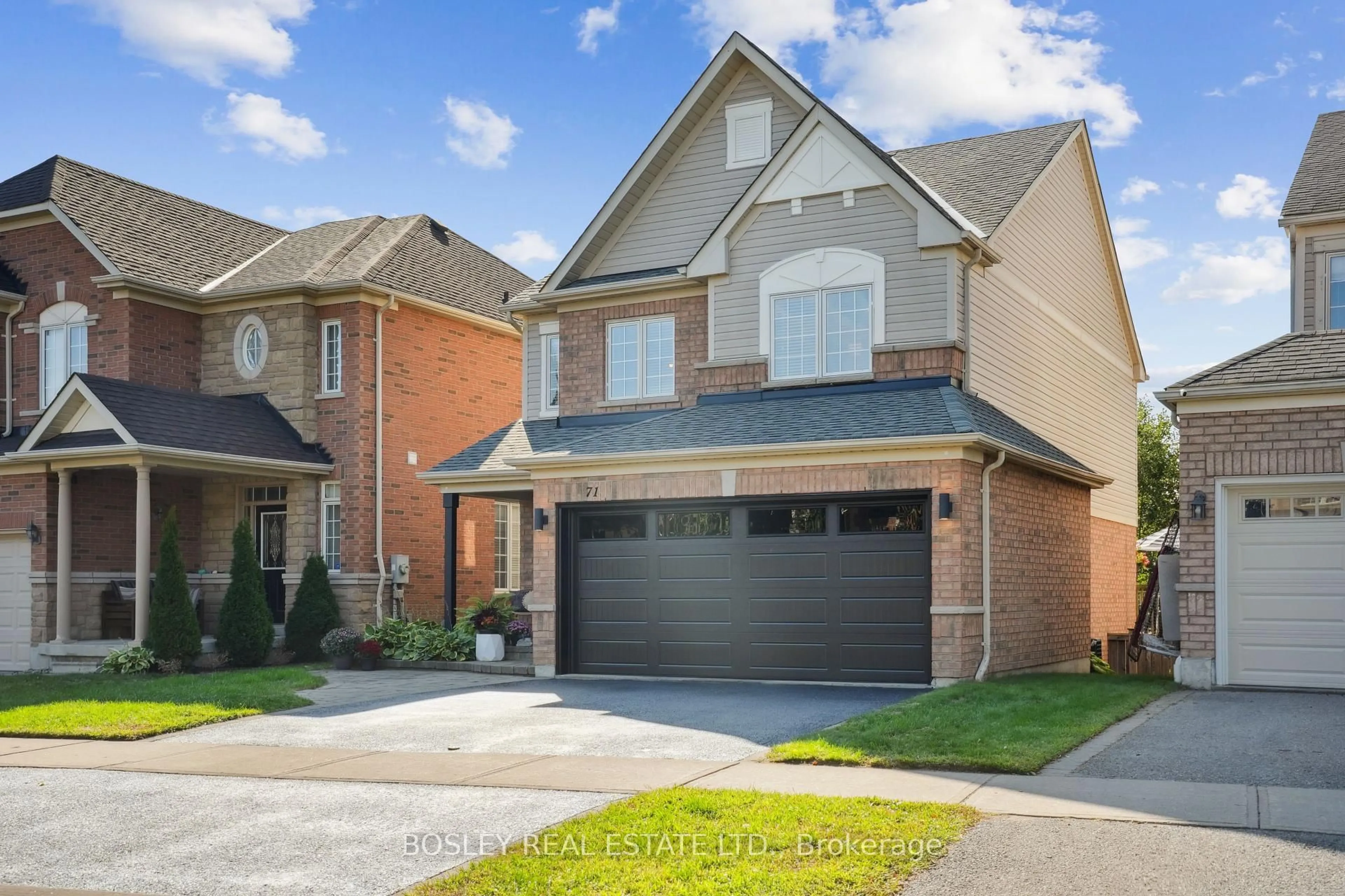 Home with brick exterior material, street for 71 Samandria Ave, Whitby Ontario L1R 3G5