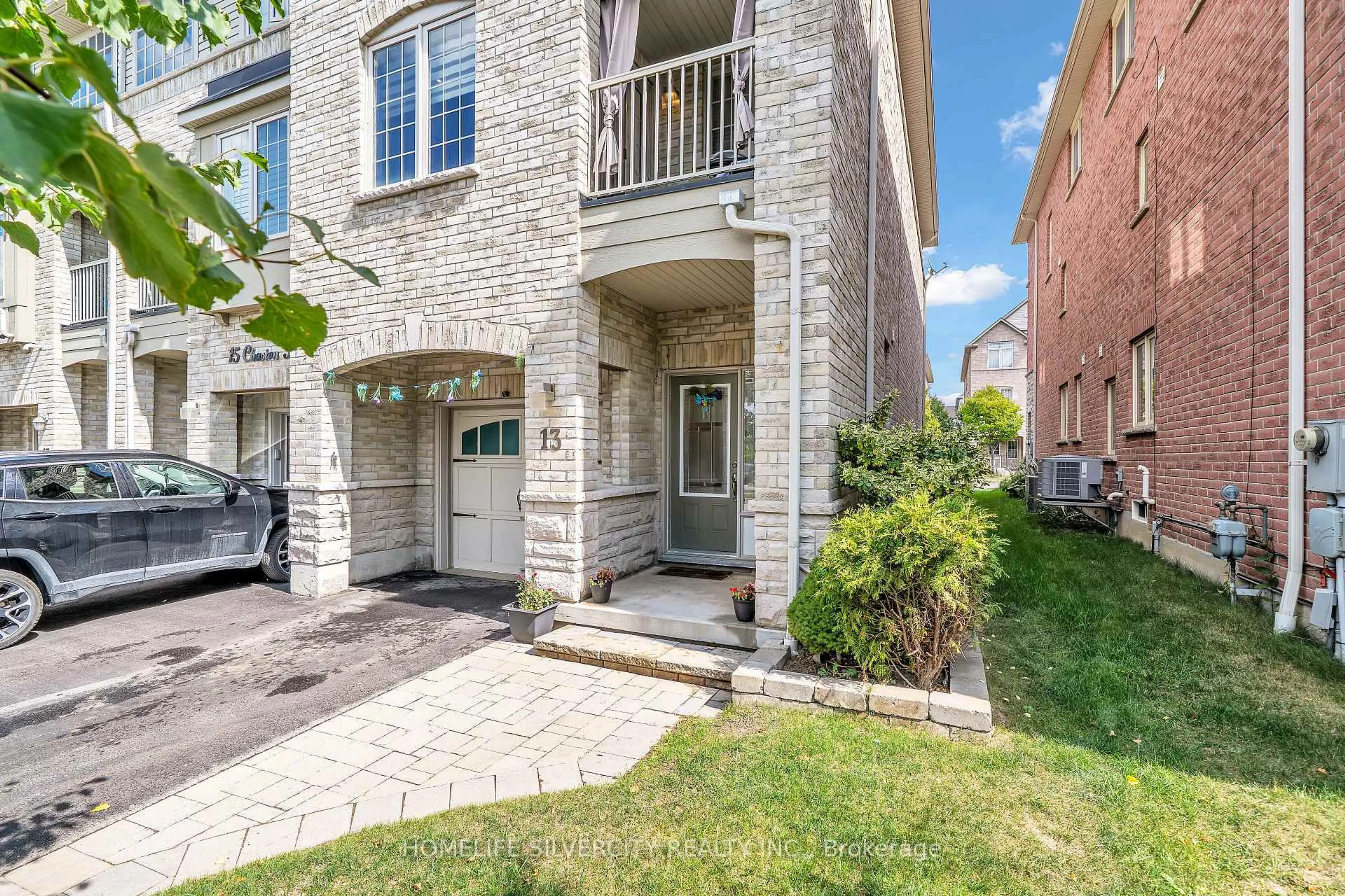 Home with brick exterior material, street for 13 Chaston Rd, Ajax Ontario L1Z 0M6