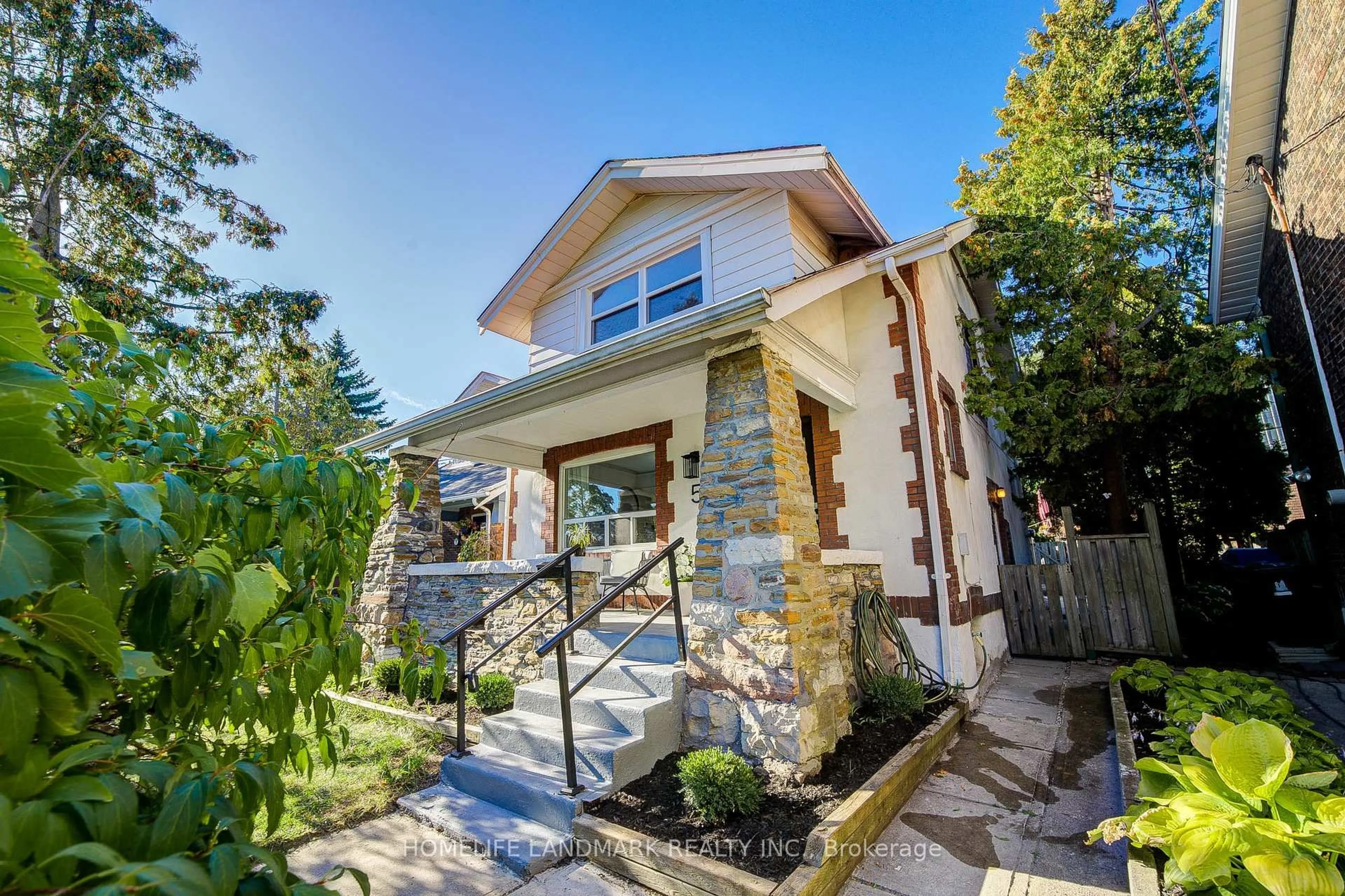 Home with brick exterior material, street for 5 Beachview Cres, Toronto Ontario M4E 2L4