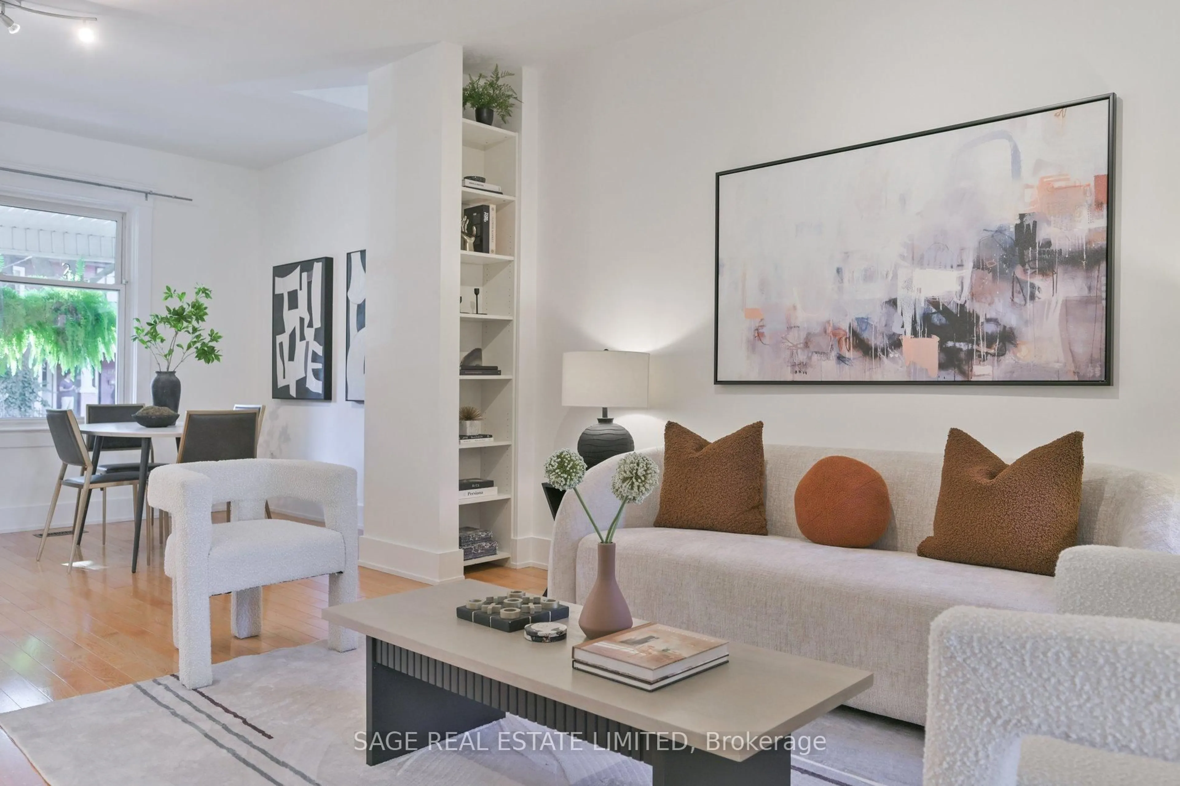 Living room with furniture, unknown for 81 Empire Ave, Toronto Ontario M4M 2L3