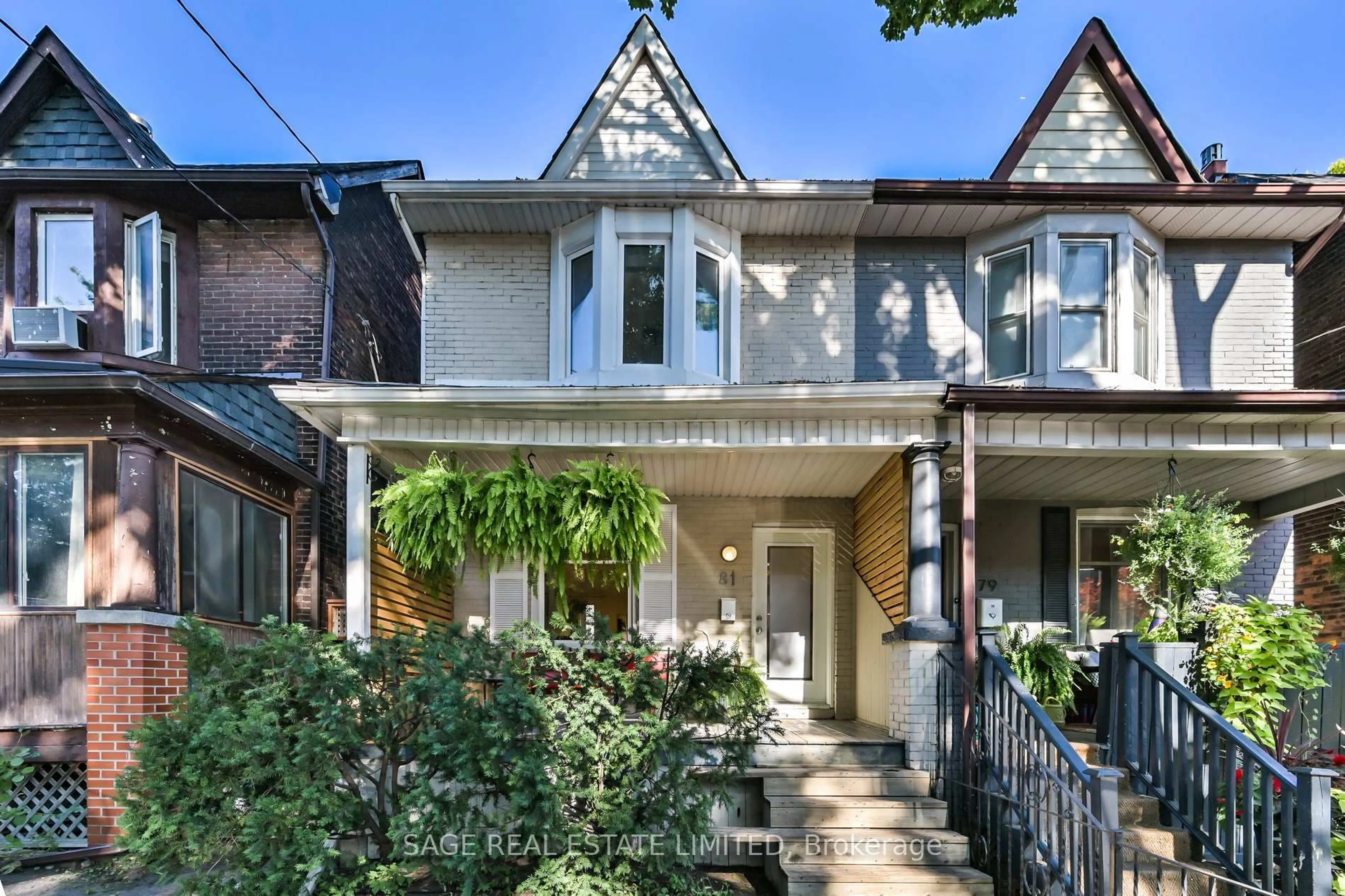 Home with brick exterior material, street for 81 Empire Ave, Toronto Ontario M4M 2L3