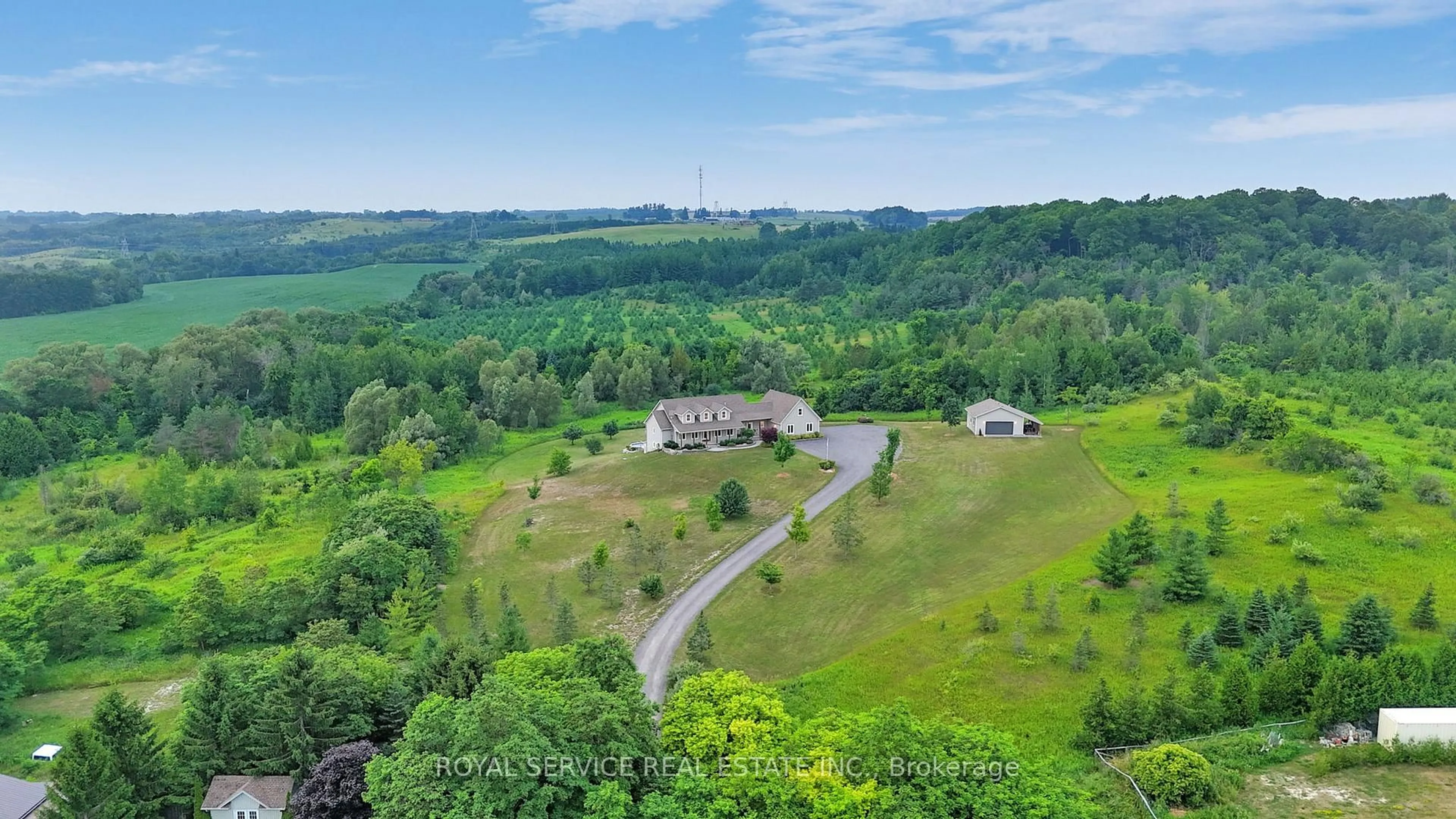 A pic from outside/outdoor area/front of a property/back of a property/a pic from drone, water/lake/river/ocean view for 2160 Regional Road 3 Rd, Clarington Ontario L0B 1J0