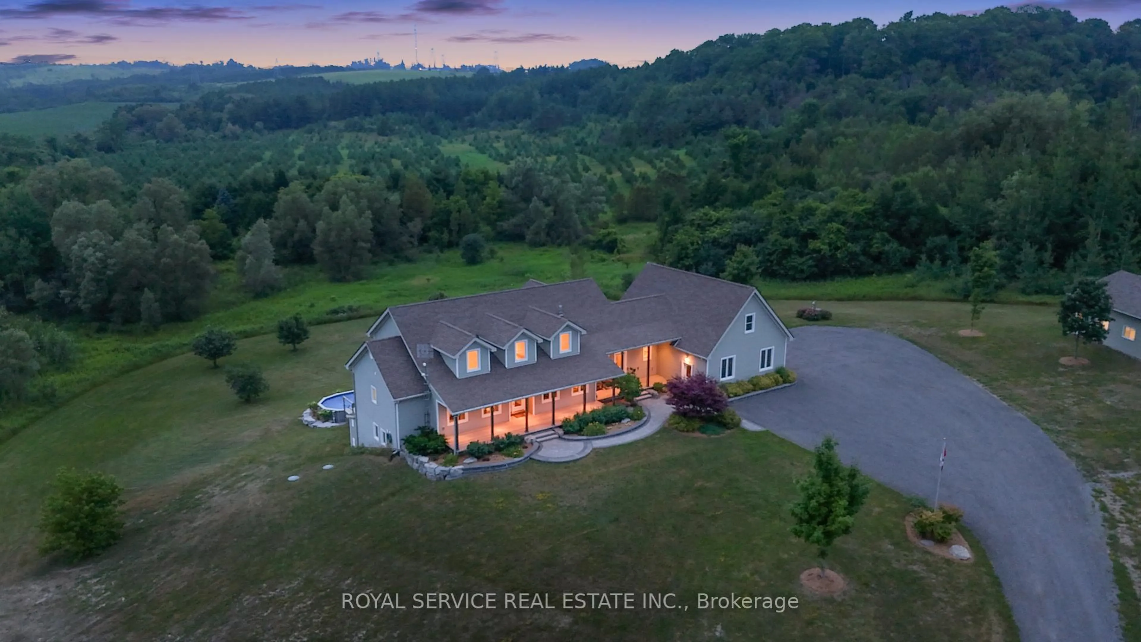 A pic from outside/outdoor area/front of a property/back of a property/a pic from drone, water/lake/river/ocean view for 2160 Regional Road 3 Rd, Clarington Ontario L0B 1J0