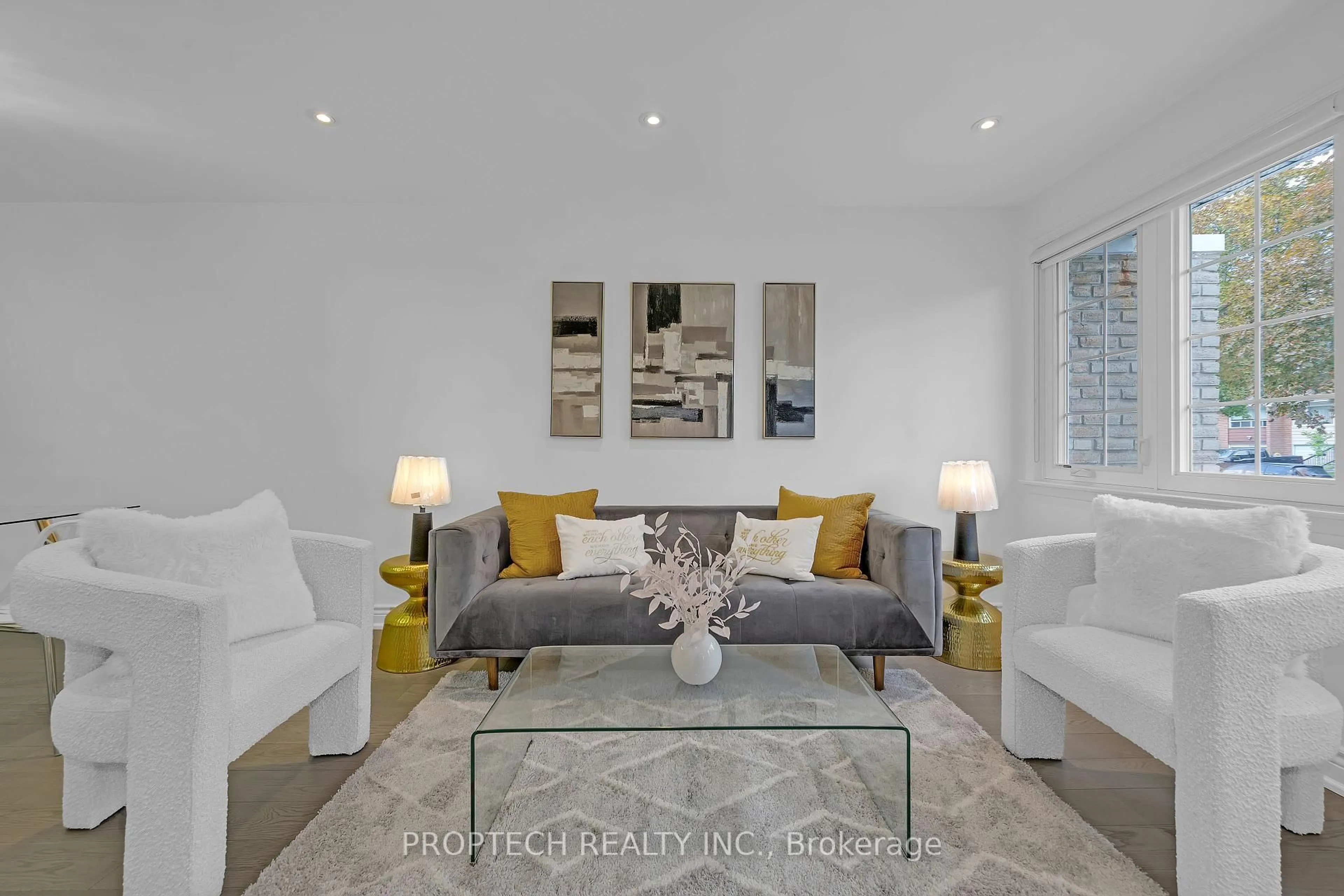 Living room with furniture, unknown for 111 Crockamhill Dr, Toronto Ontario M1S 2L2