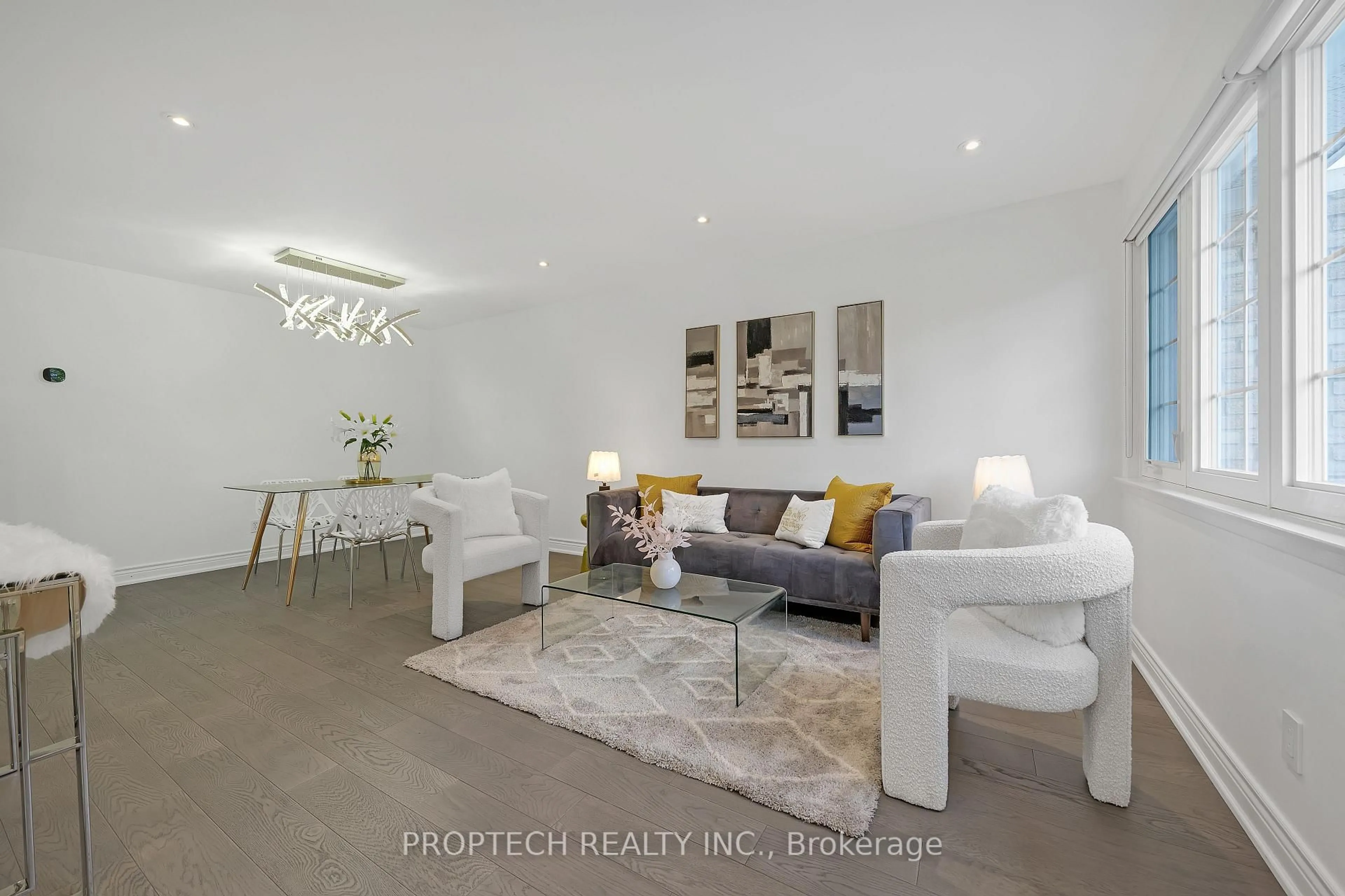 Living room with furniture, unknown for 111 Crockamhill Dr, Toronto Ontario M1S 2L2