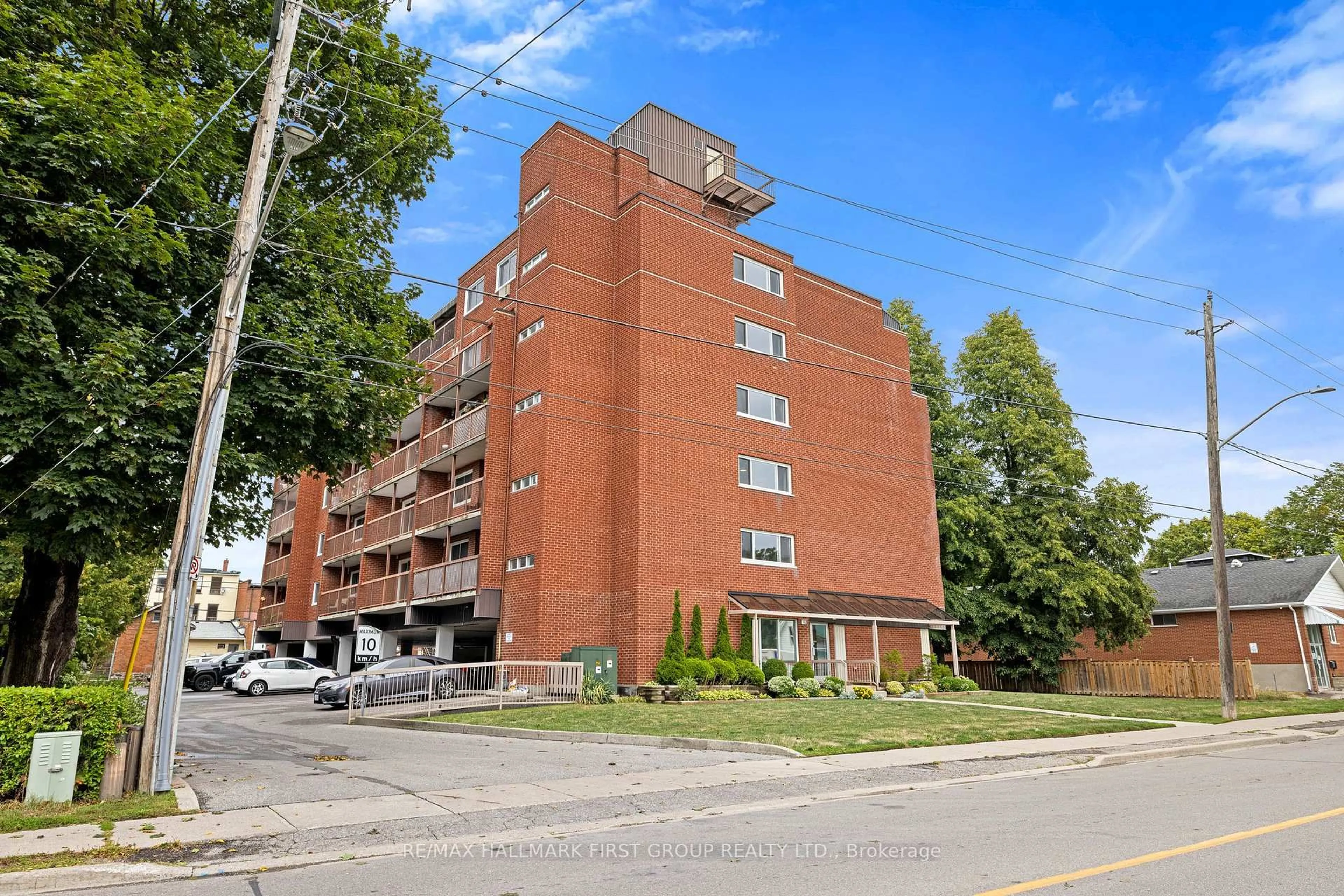 Home with brick exterior material, building for 144 Queen St #604, Clarington Ontario L1C 1M9