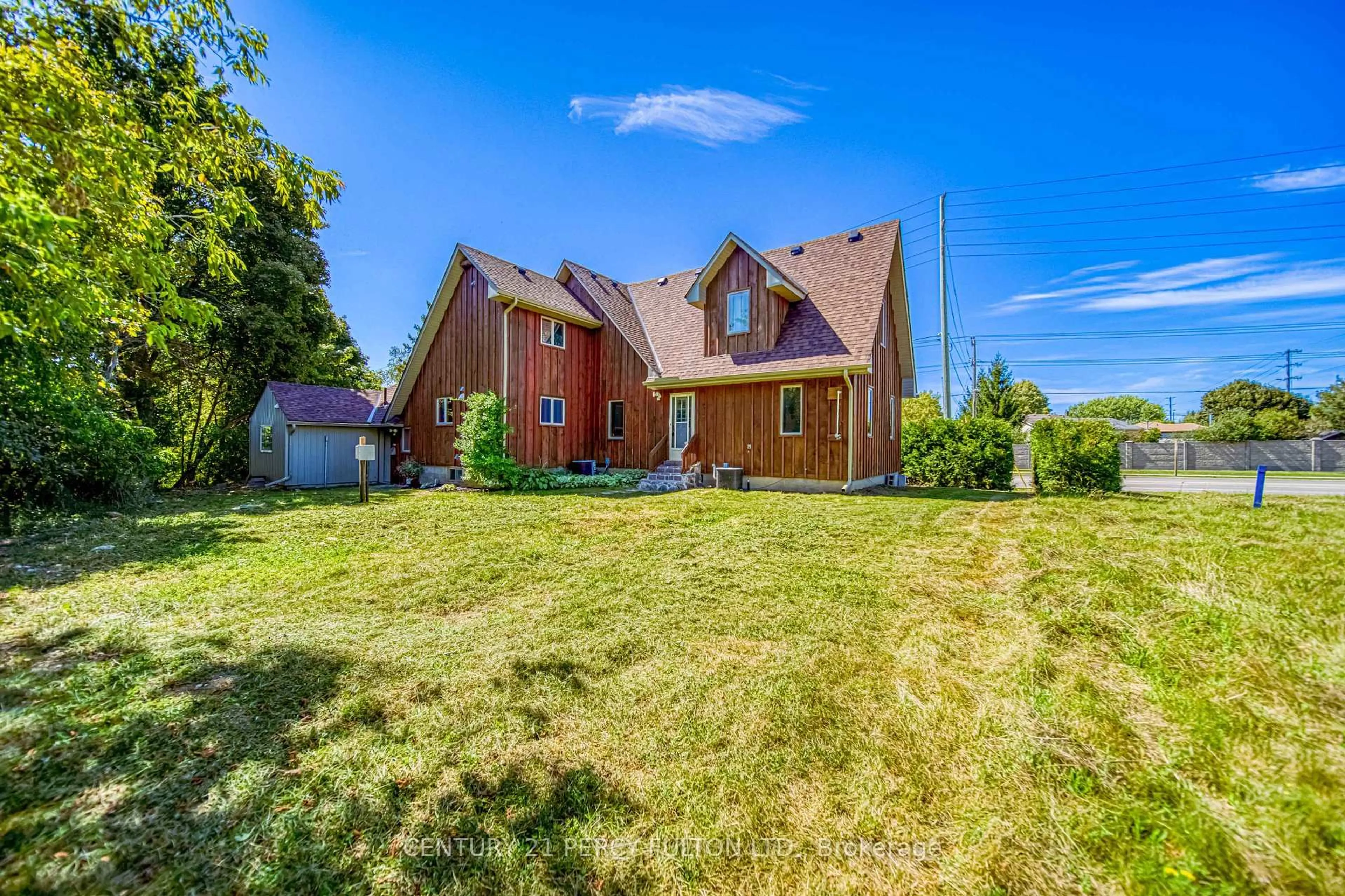 A pic from outside/outdoor area/front of a property/back of a property/a pic from drone, unknown for 925 Harmony Rd, Oshawa Ontario L1K 3E2