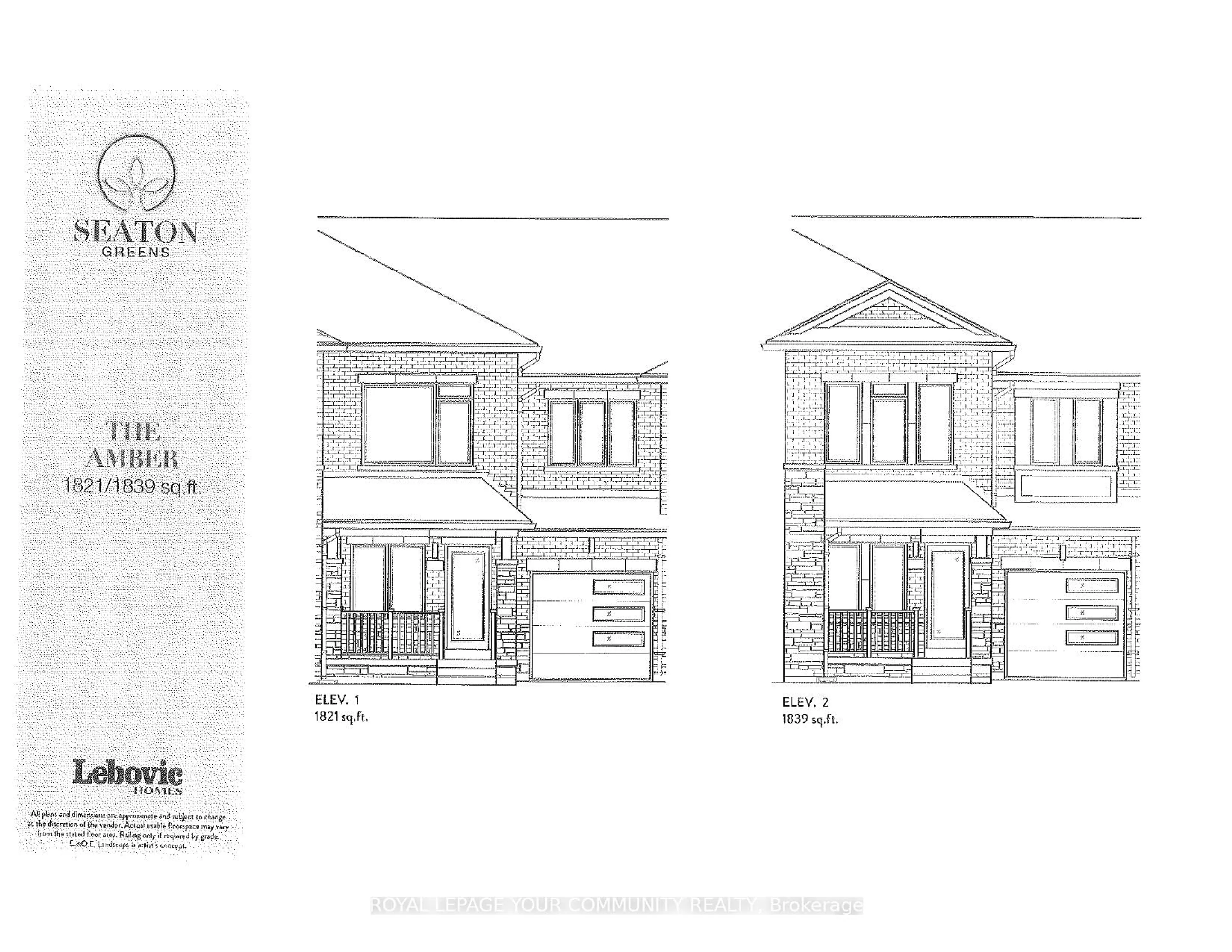 Floor plan for 1141 Zinnia Gdns, Pickering Ontario L1X 0R2