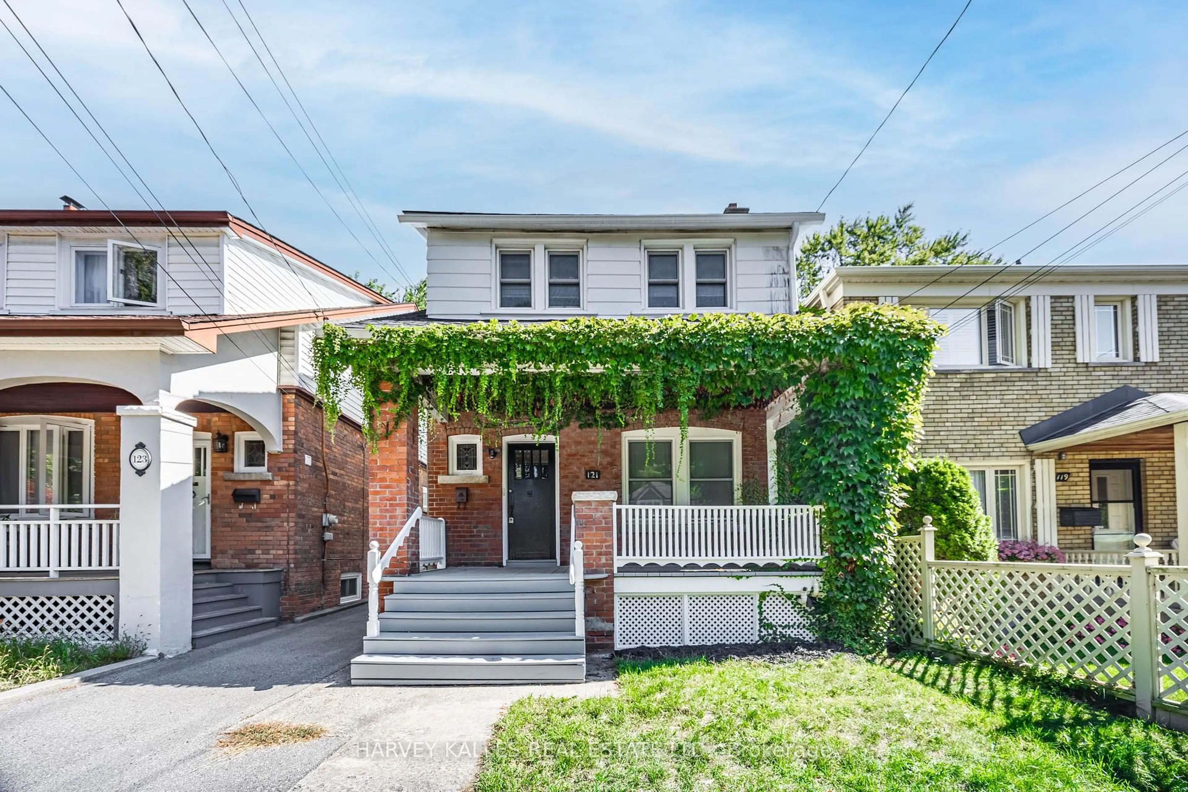 Home with brick exterior material, street for 121 Blantyre Ave, Toronto Ontario M1N 2R6