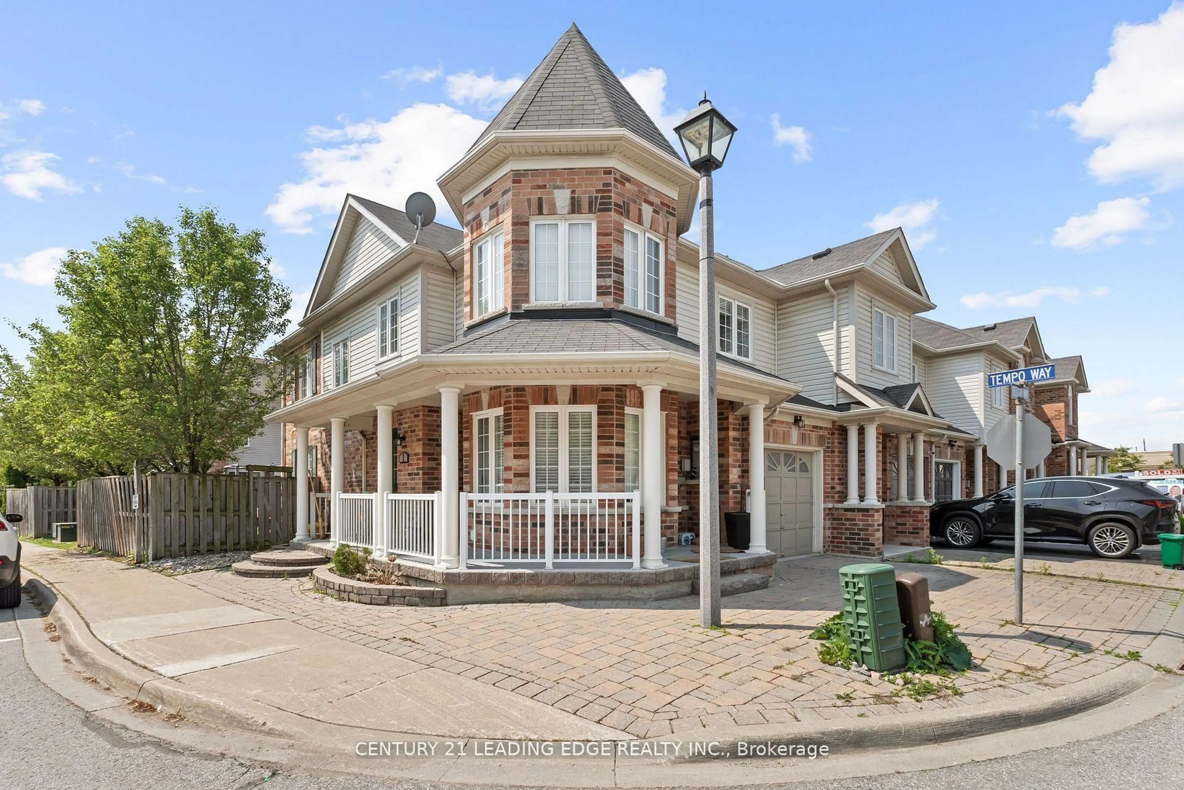 Home with brick exterior material, street for 1 Delight Way, Whitby Ontario L1M 0G1