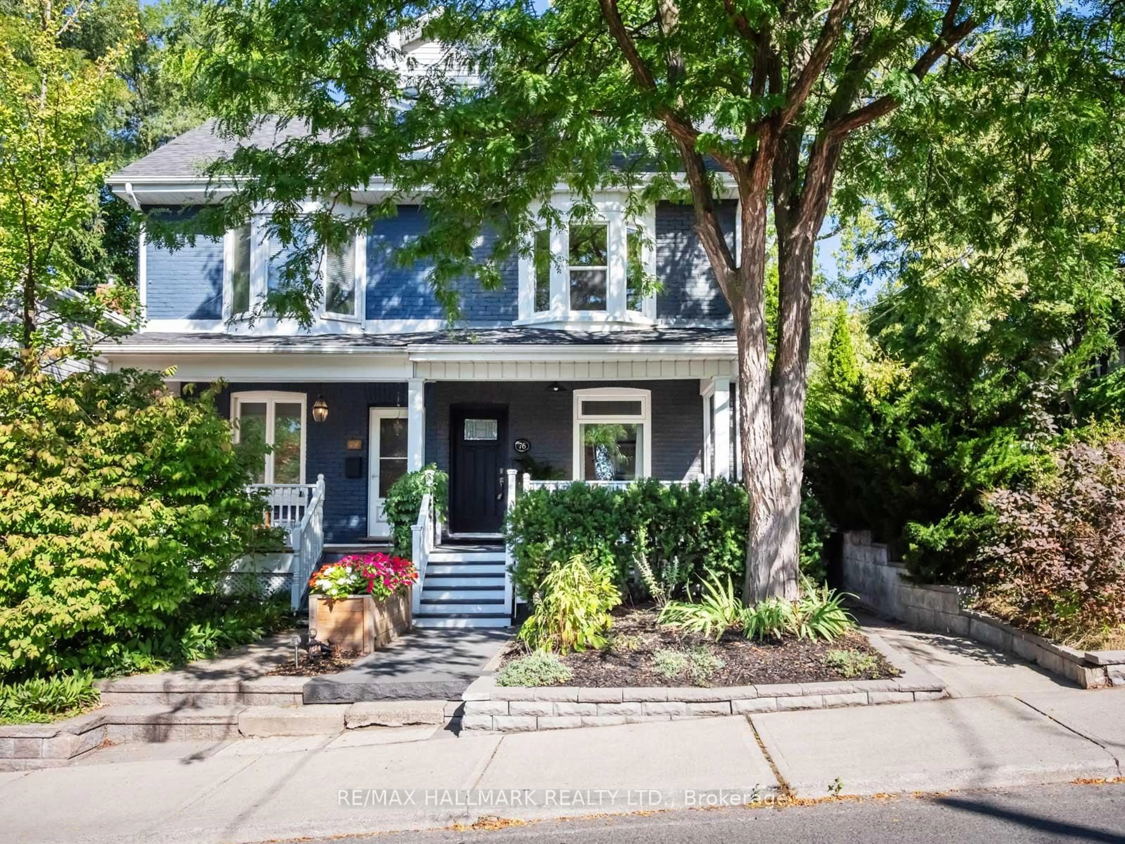 Home with brick exterior material, street for 76 Boultbee Ave, Toronto Ontario M4J 1B1