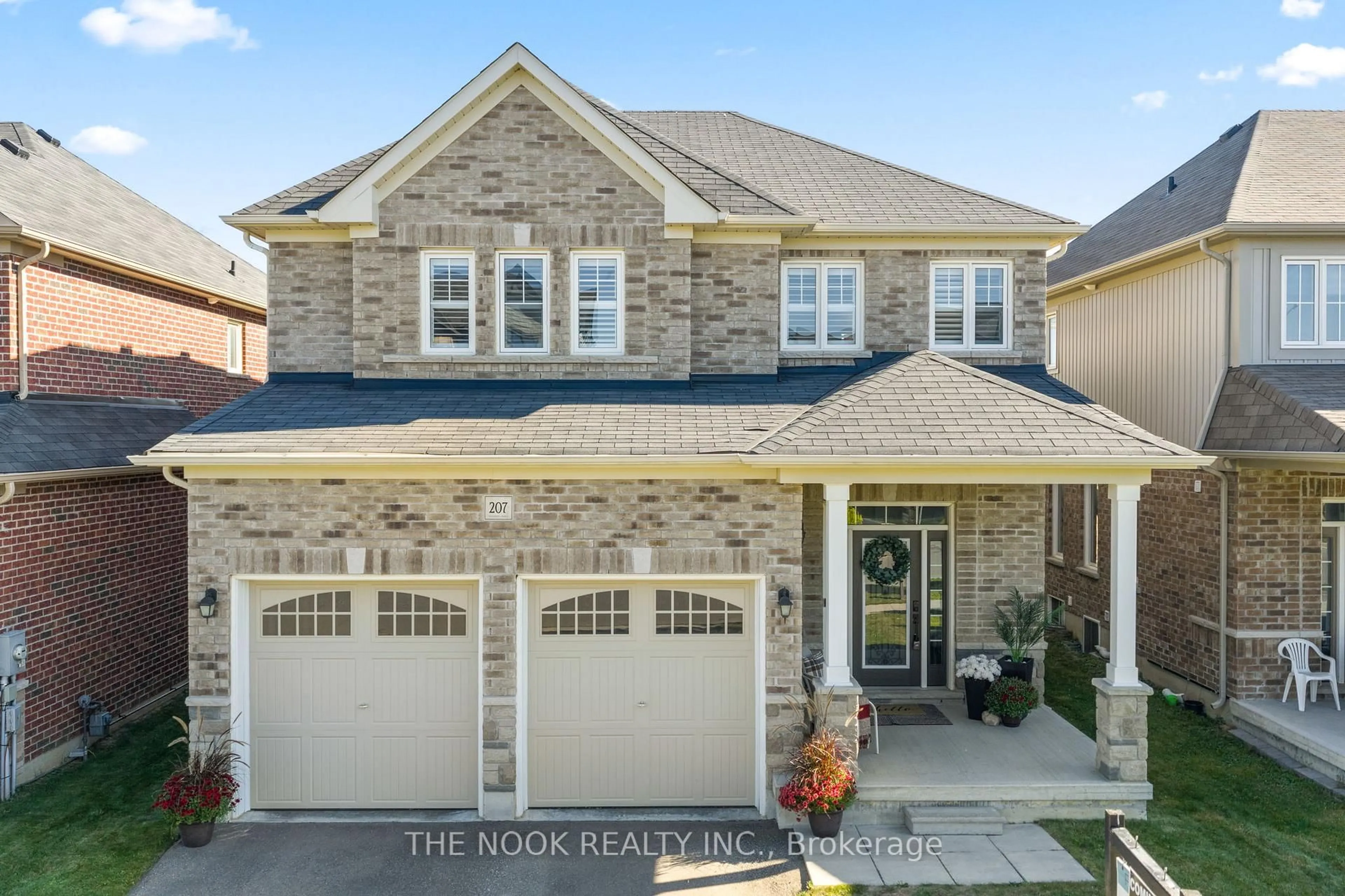Home with brick exterior material, street for 207 Northglen Blvd, Clarington Ontario L1C 0T9
